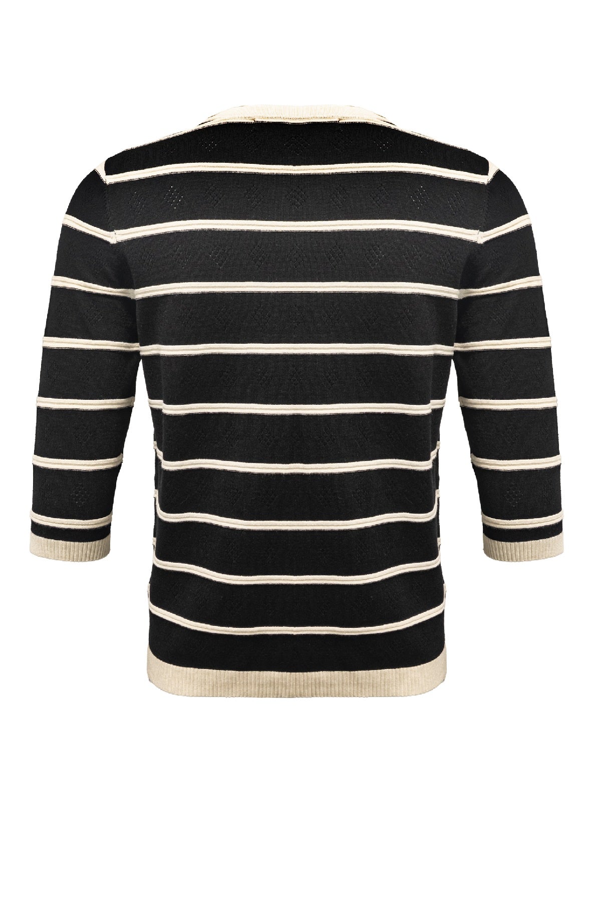 Costamani Lilly Cardigan, Black/Whisper