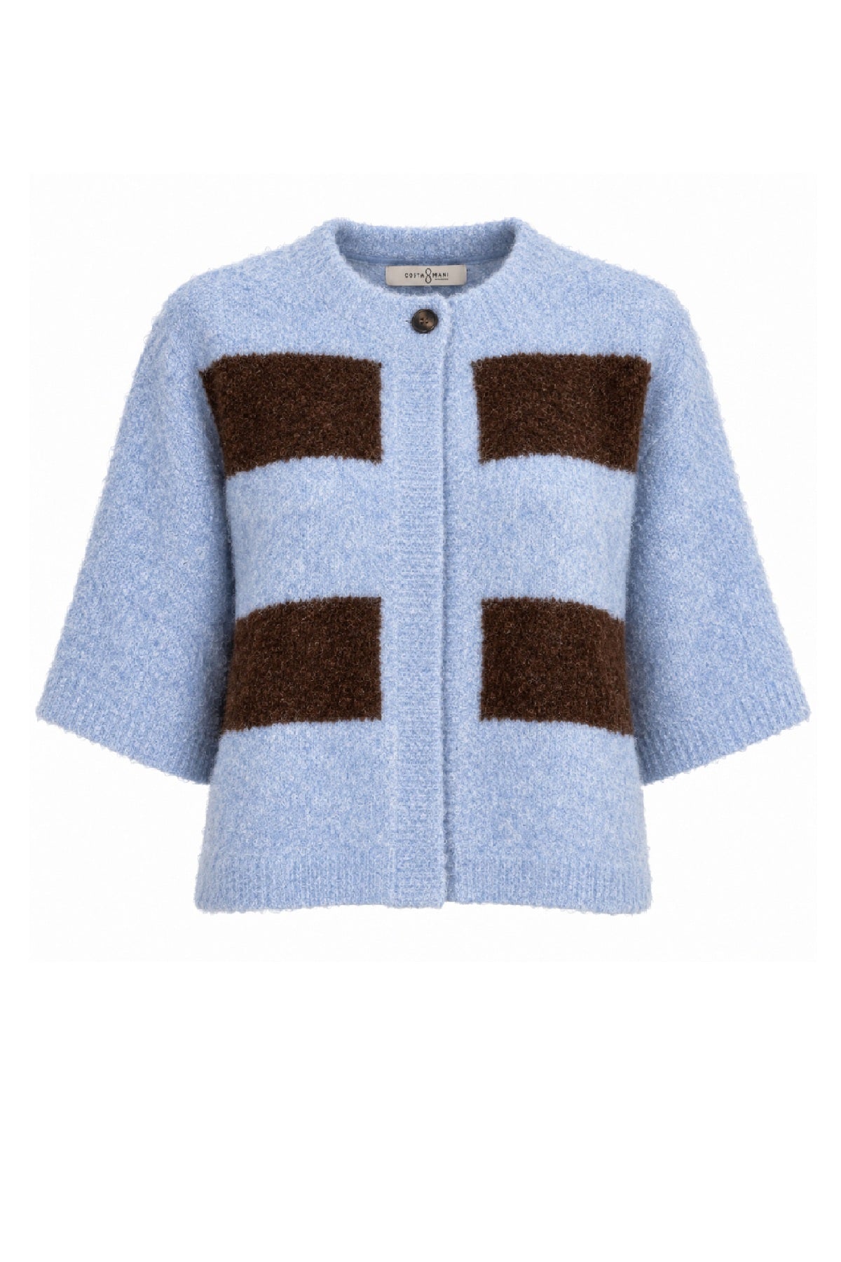 Costamani Cassie Cardigan, Blue / Choco