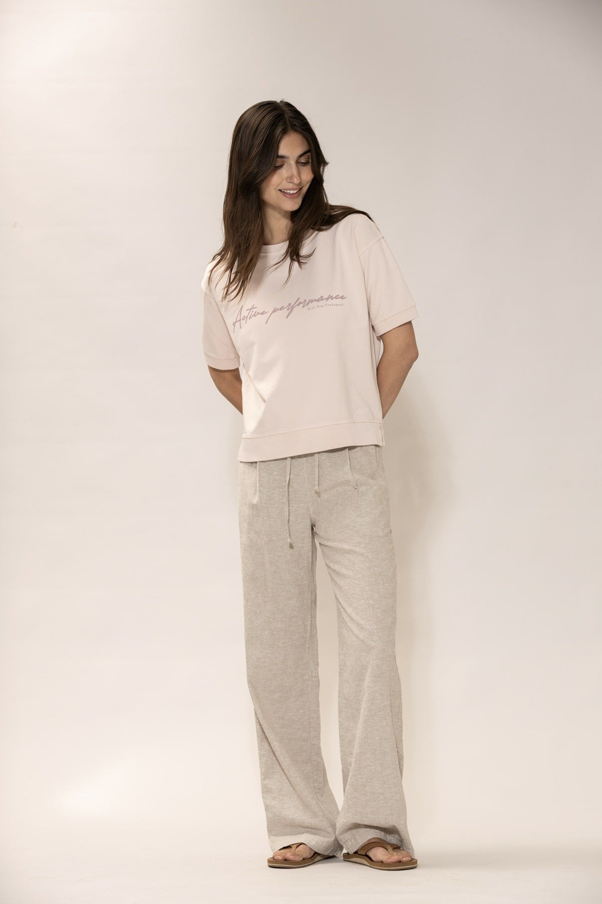 Blue Sportswear Jade Blouse, Soft Rose