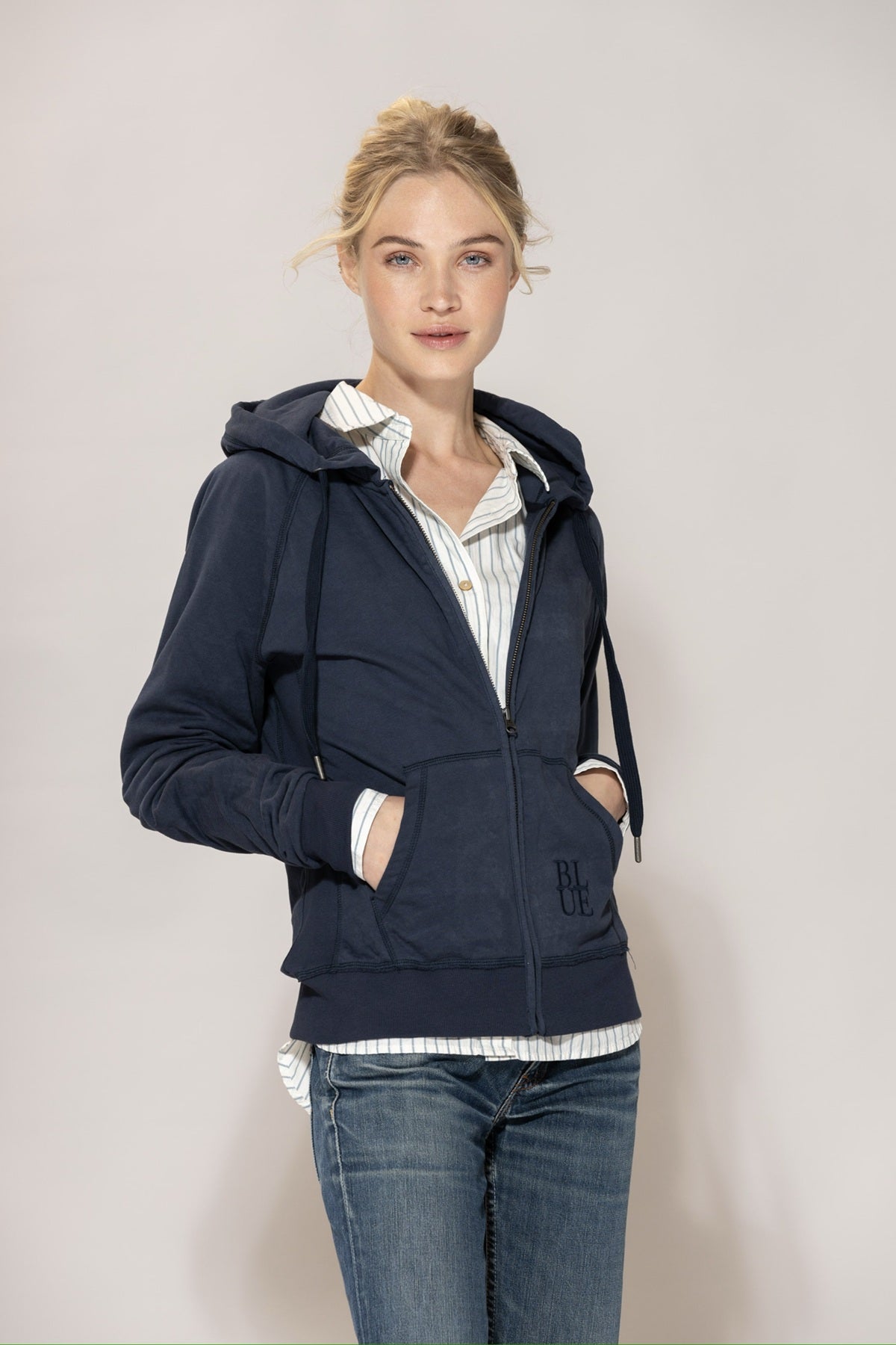 Blue Sportswear Lis Shirt, Milk