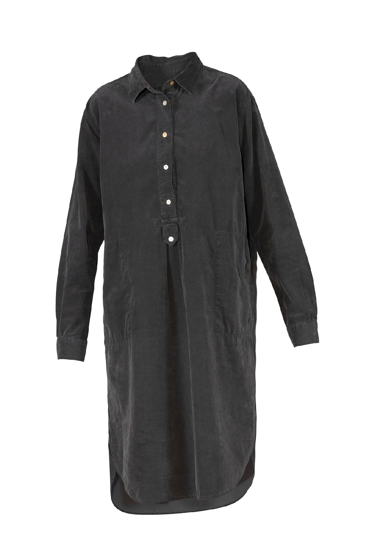 Blue Sportswear Mabel "baby-corduroy" Dress, Iron Grey