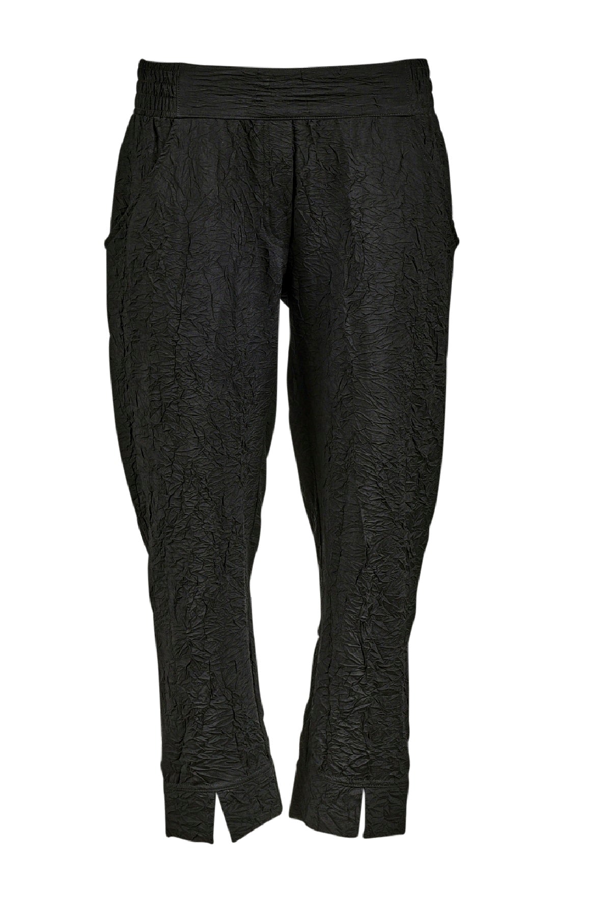 My Soul Crincle pants 4112, Black
