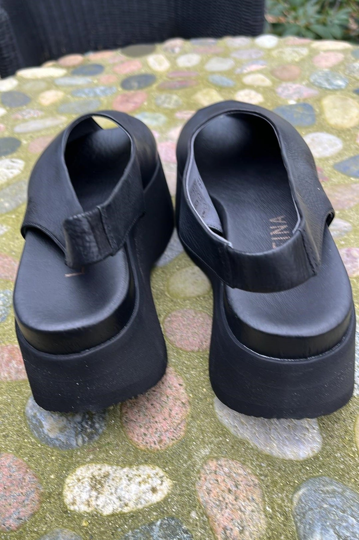 Lofina Sandal 5122, Gasoline Nero