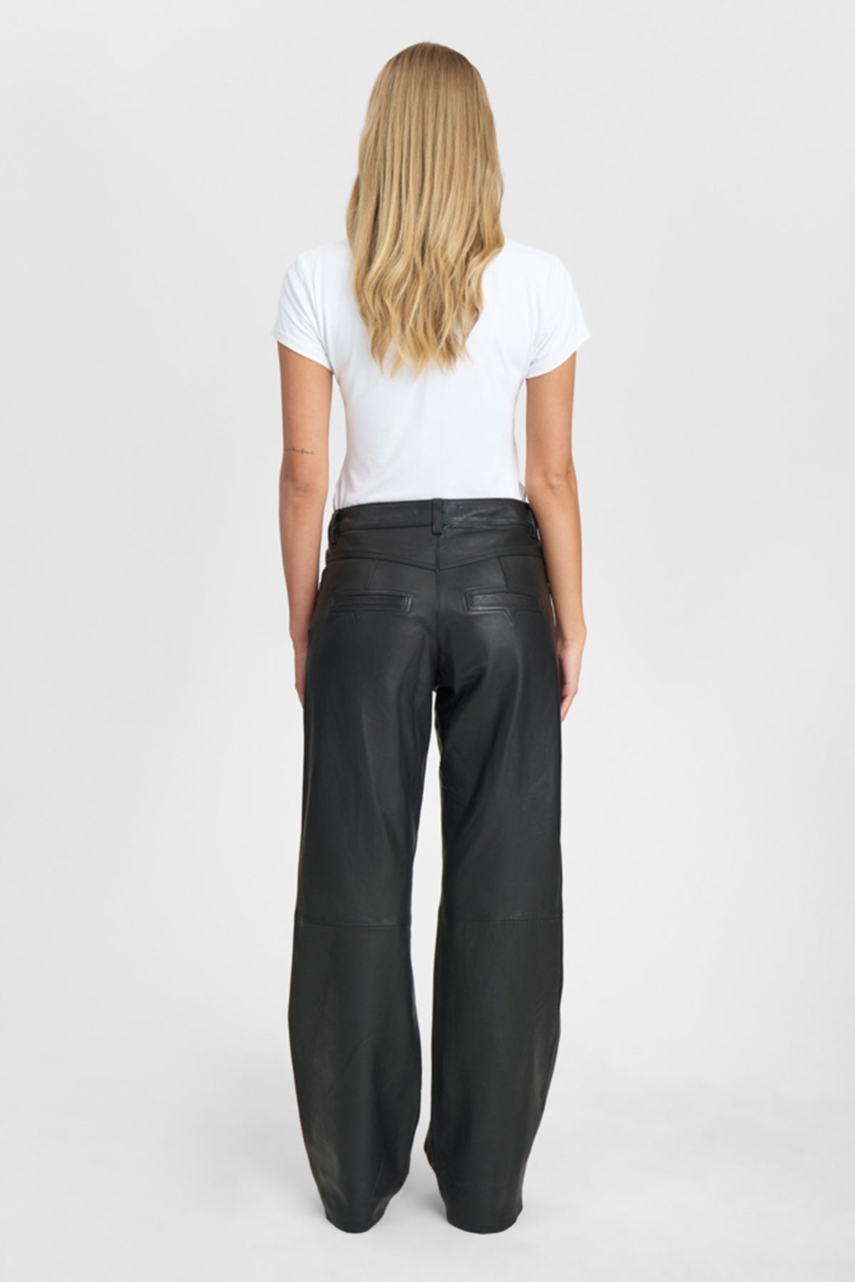 Depeche BoaDEP Pants HW Full Length Straight Leg, Black