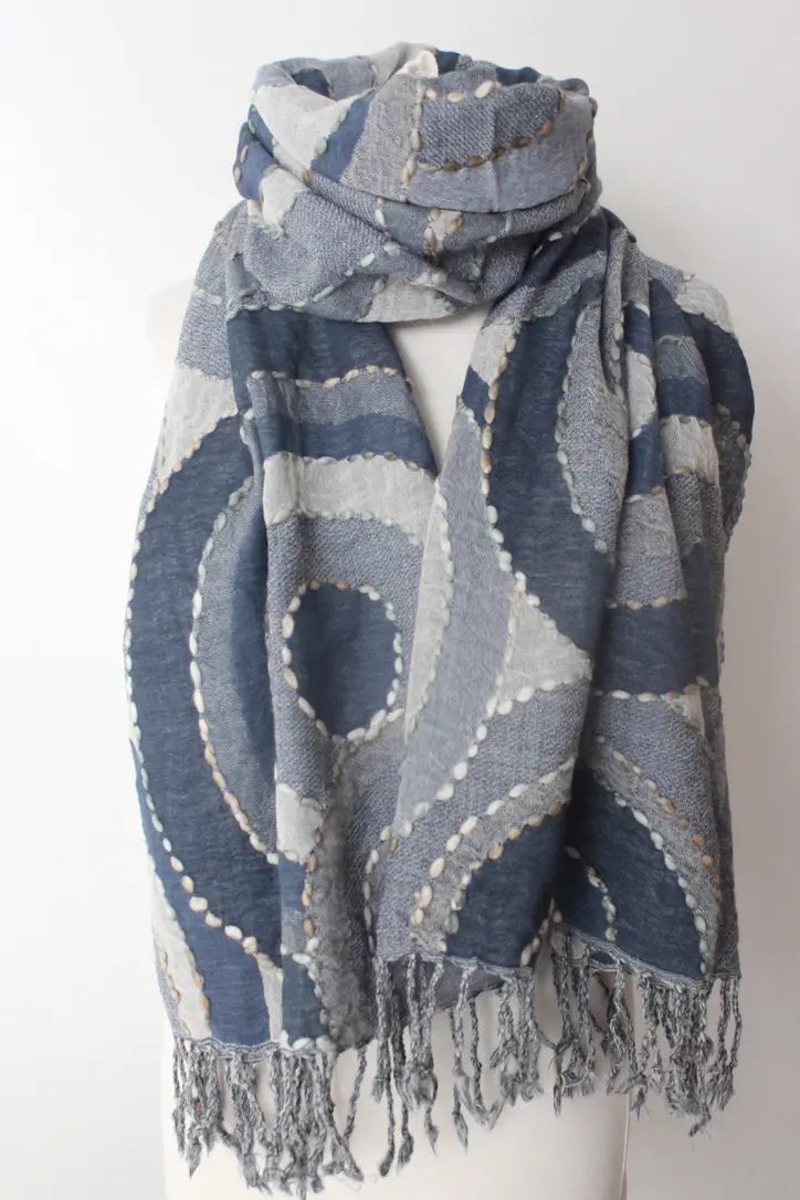 Sjaelz WEC11 Wool Circle, Denim