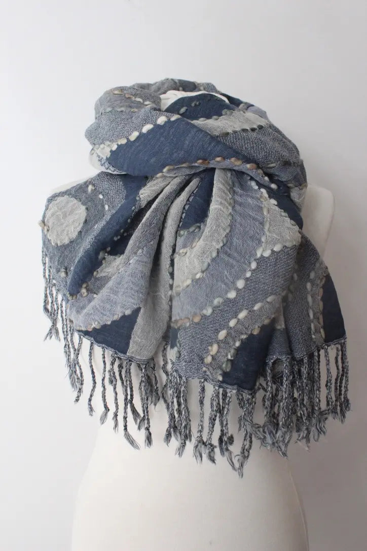 Sjaelz WEC11 Wool Circle, Denim