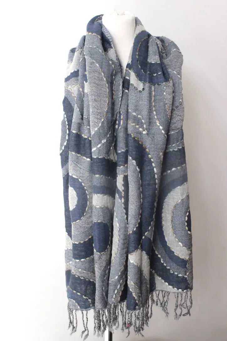 Sjaelz WEC11 Wool Circle, Denim