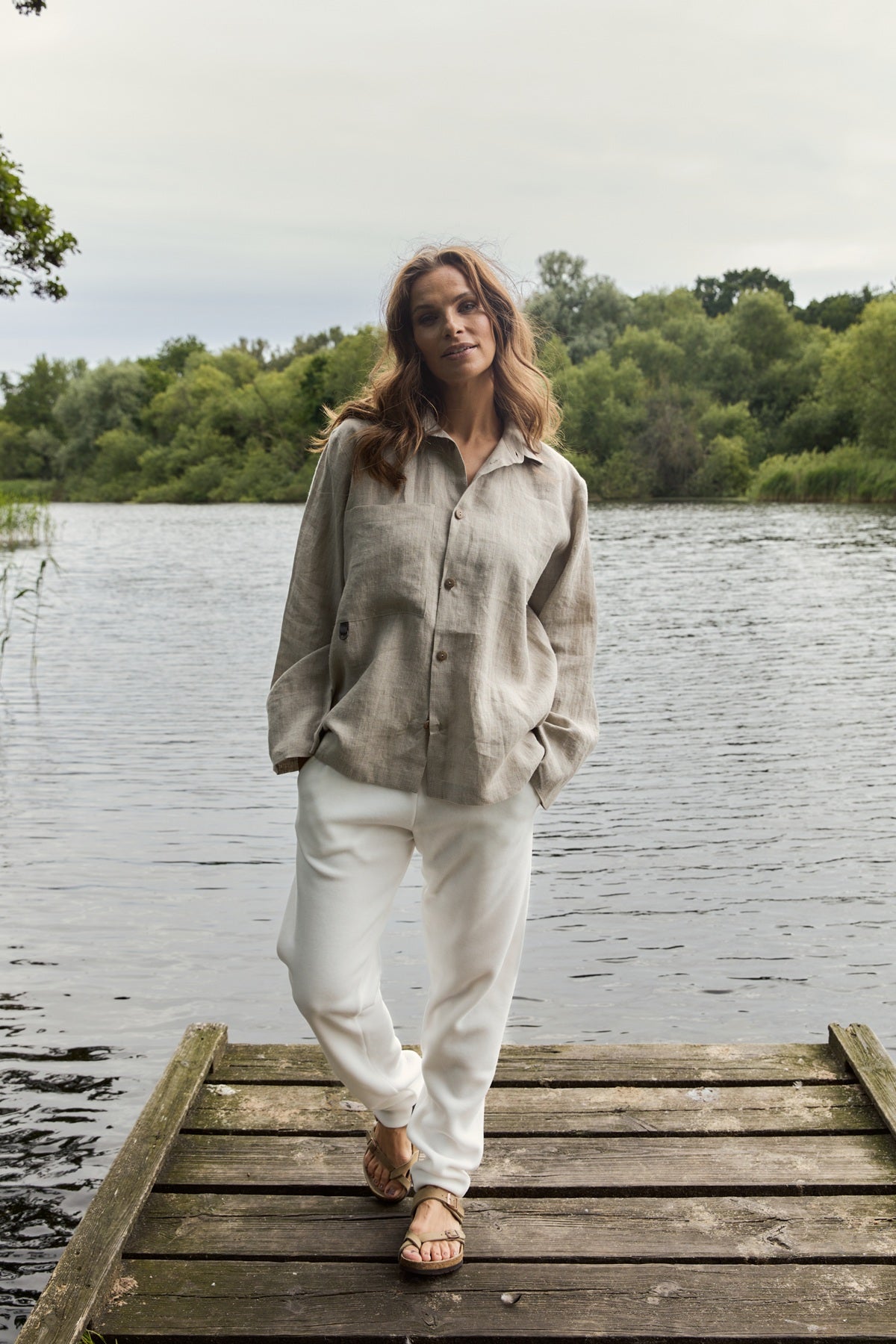 Henriette Steffensen SHIRT 81000, NATURE