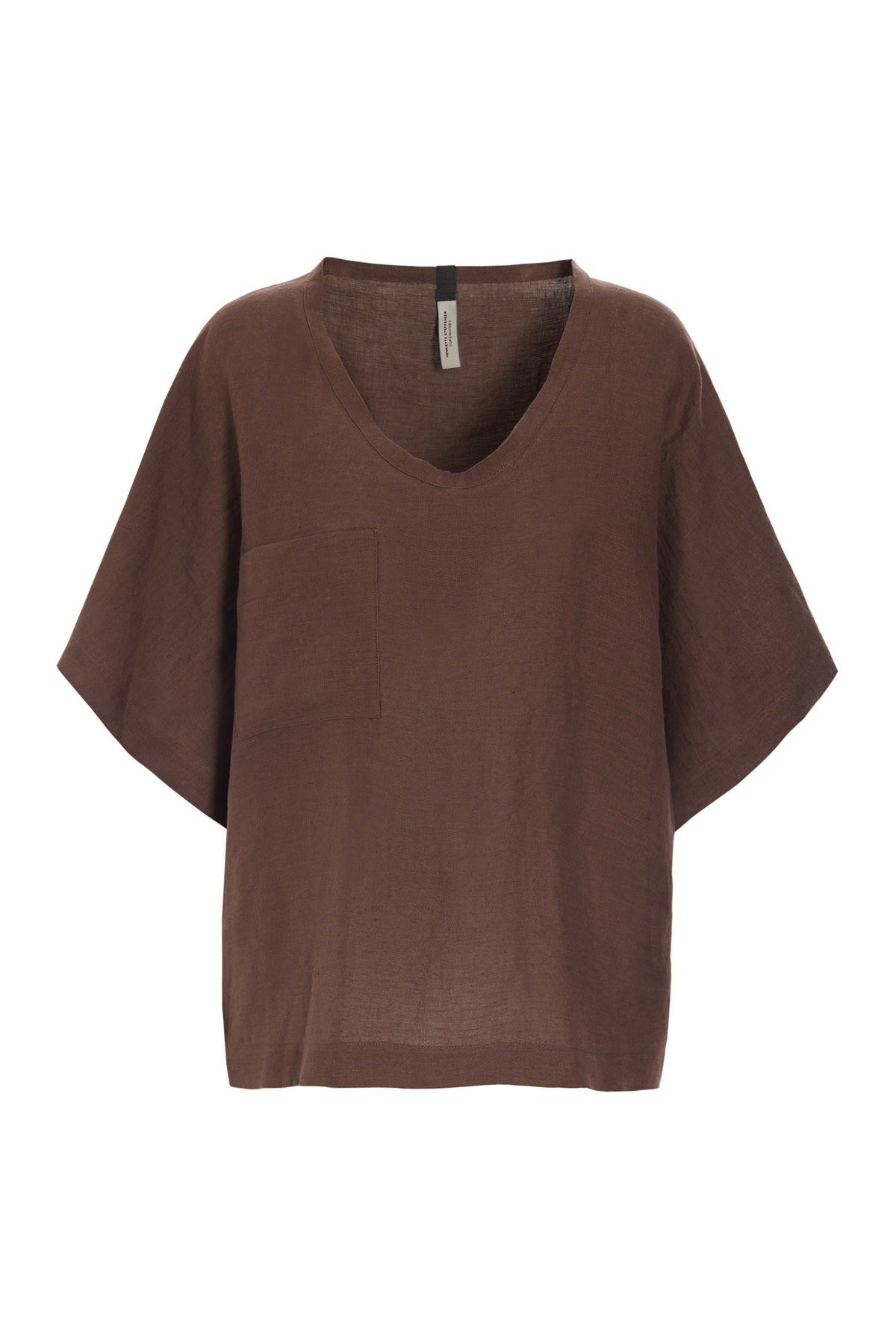 Henriette Steffensen BLOUSE 81003, CHOCOLATE