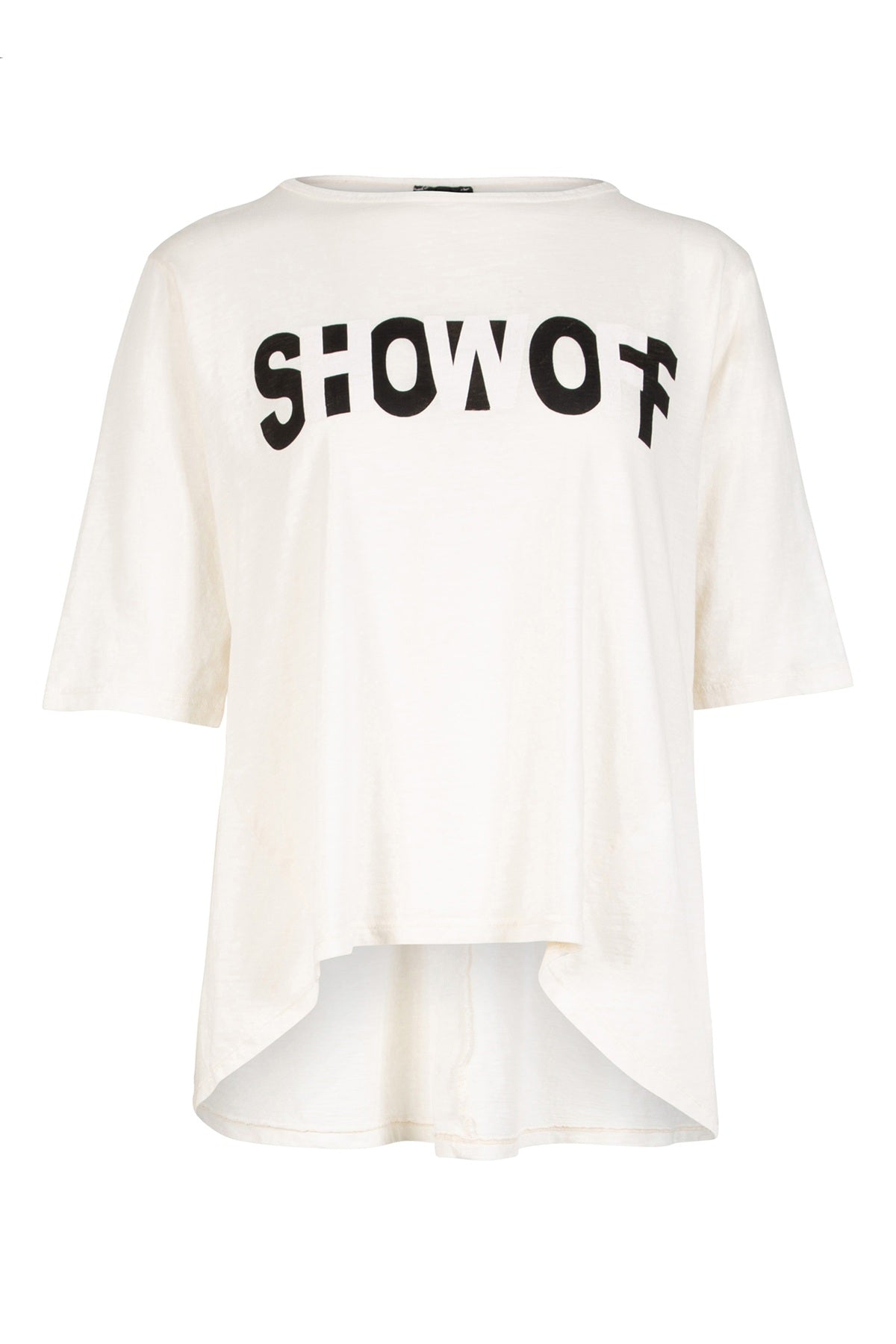 NÜ Denmark Vaanya Oaklee Tee oversize, Creme