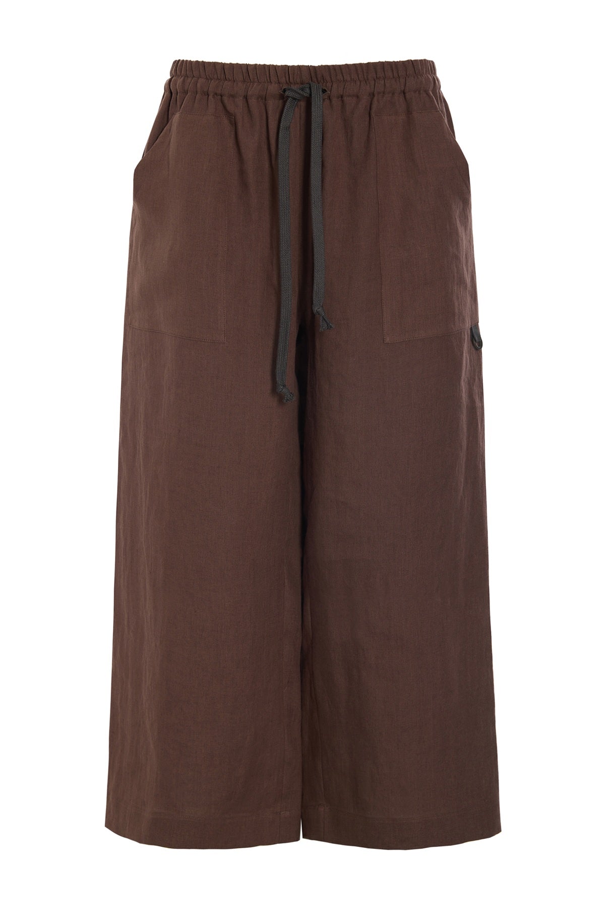Henriette Steffensen 82000 TROUSERS 3/4, CHOCOLATE
