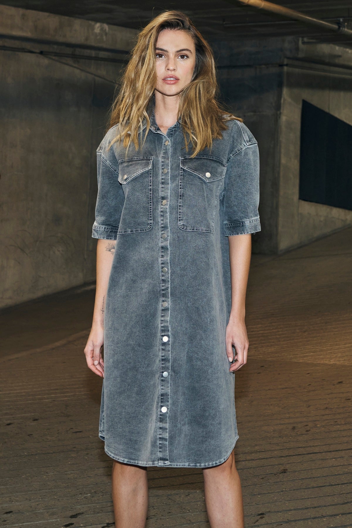 NÜ Denmark Yuna Tunic, Grey mix