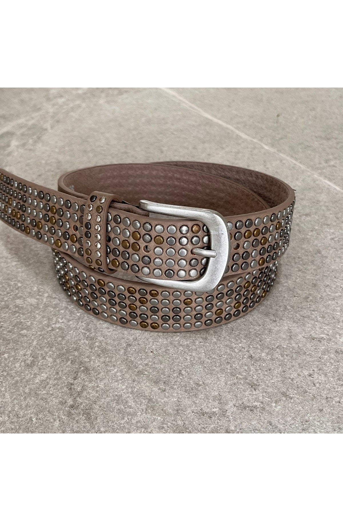 THREE M Belt 2412, Taupe