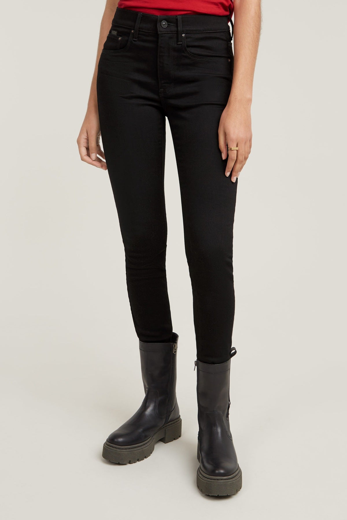 G-Star 3301 Skinny jeans, pitch black