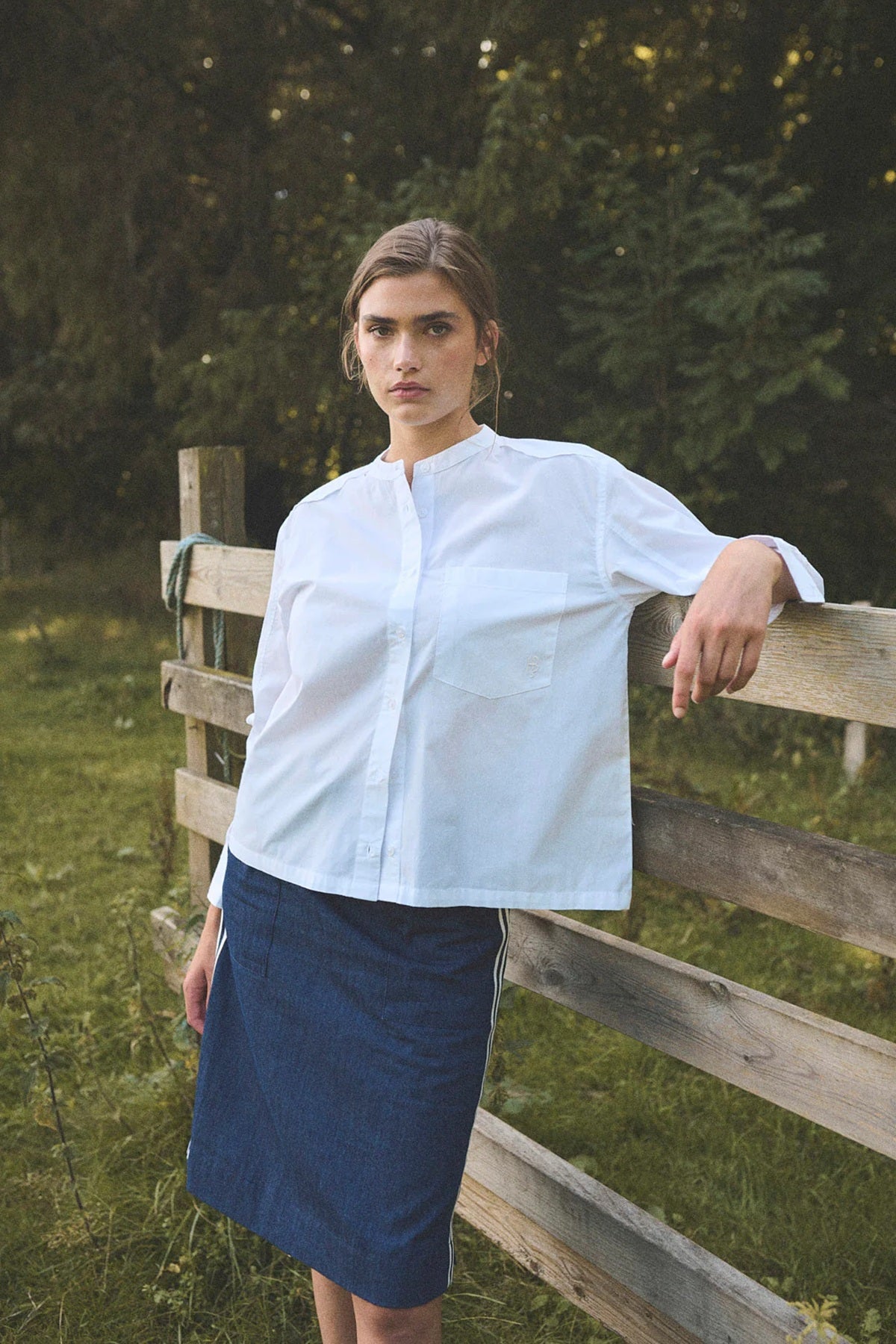 Humble by Sofie NICITAHBS SHIRT, white w/out hole