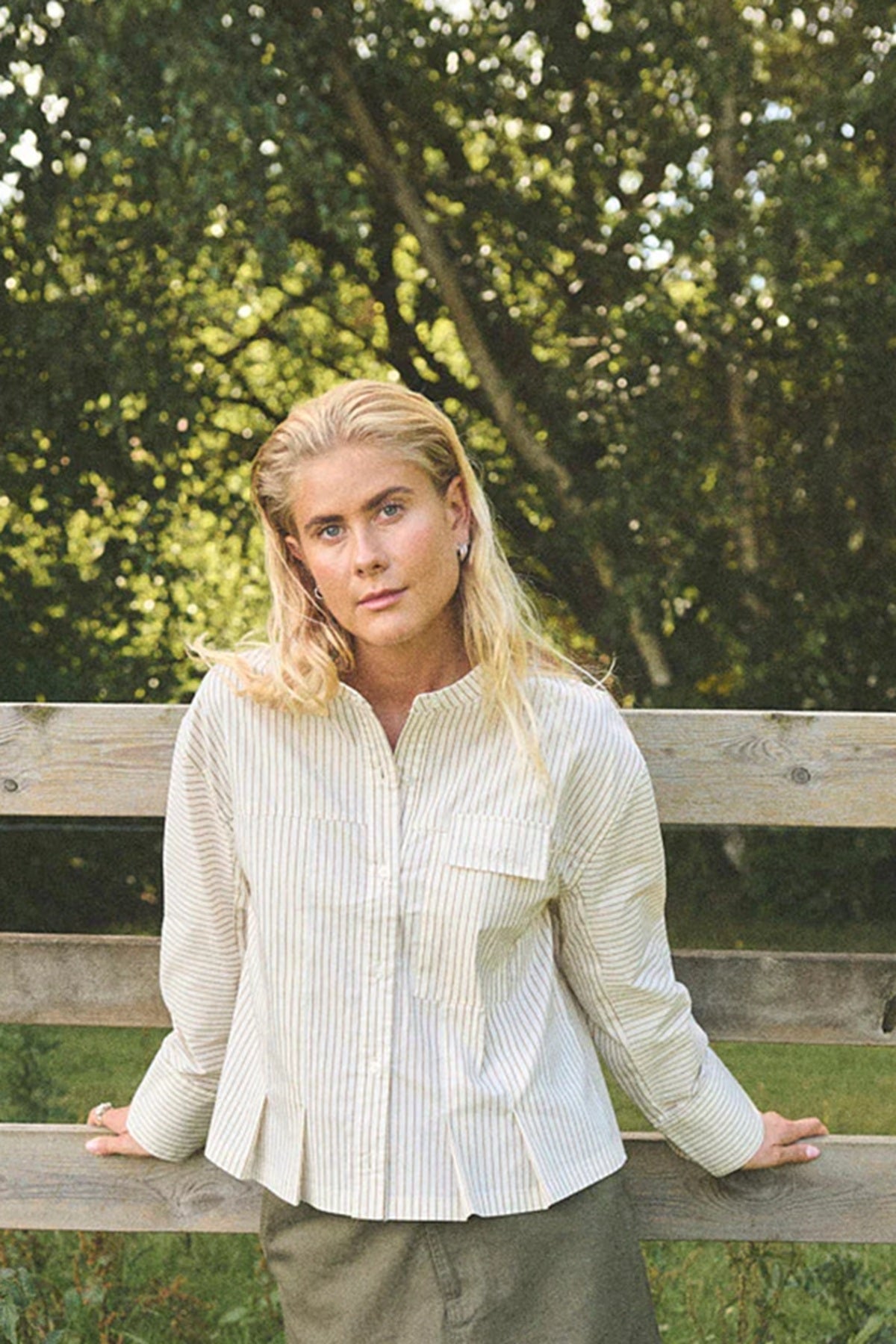 Humble by Sofie NOONAHBS SHIRT, Off white combi