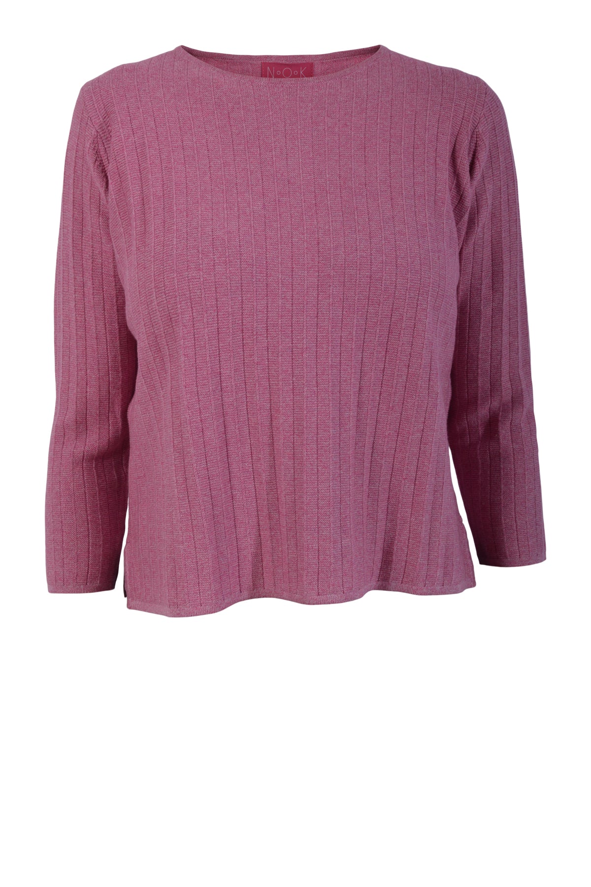 Nature of Knitwear SAGA strik, Pink Twist