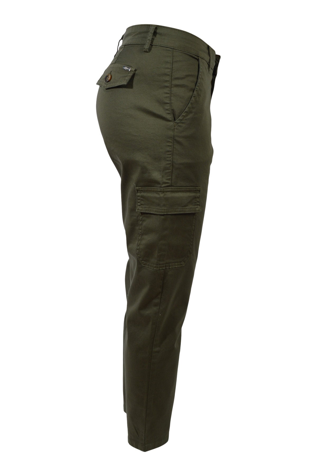 Jonny Q jeans P1573 Stretch Sateen, Army