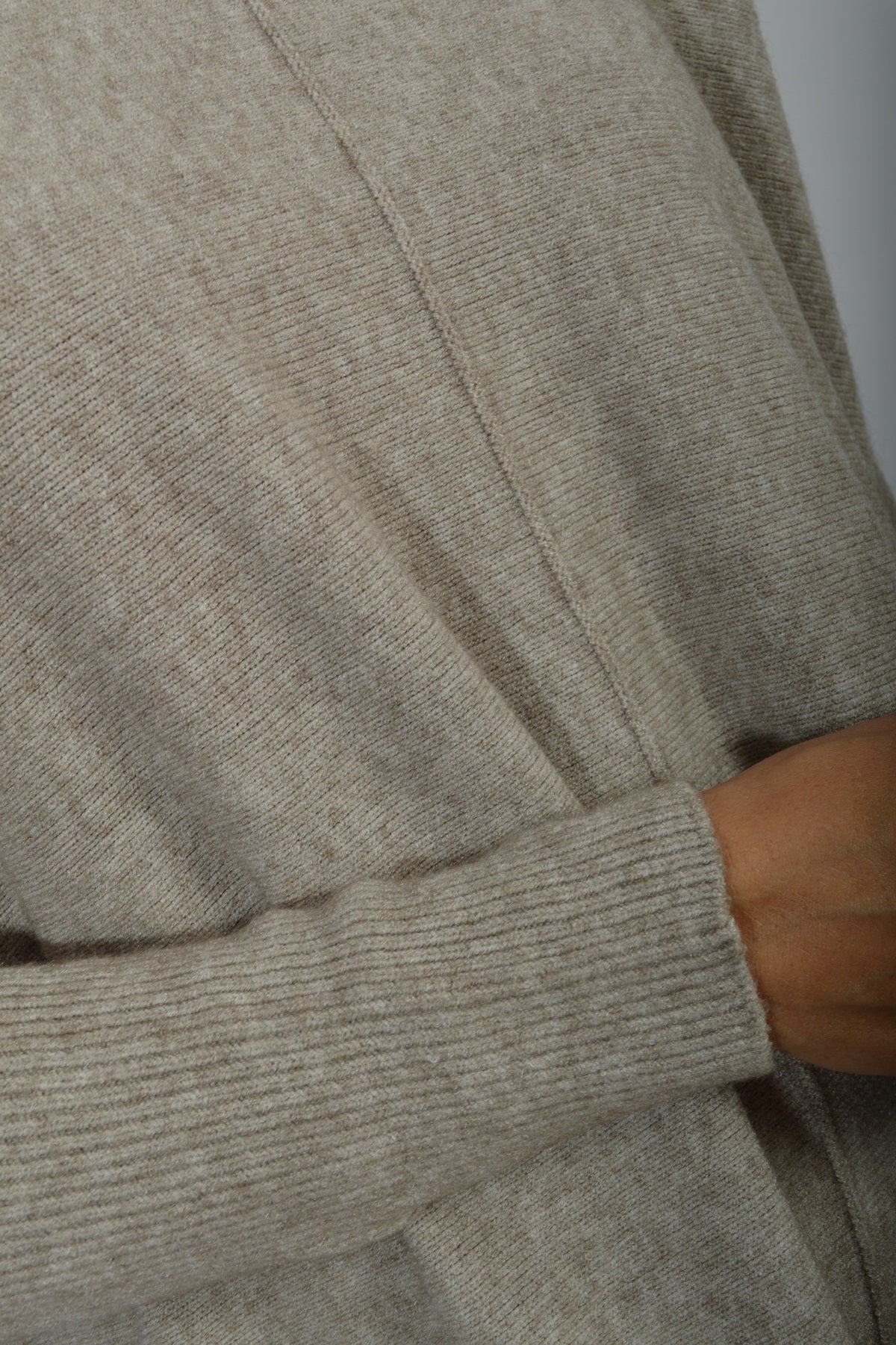Piro strik N7084, barchetta-beige