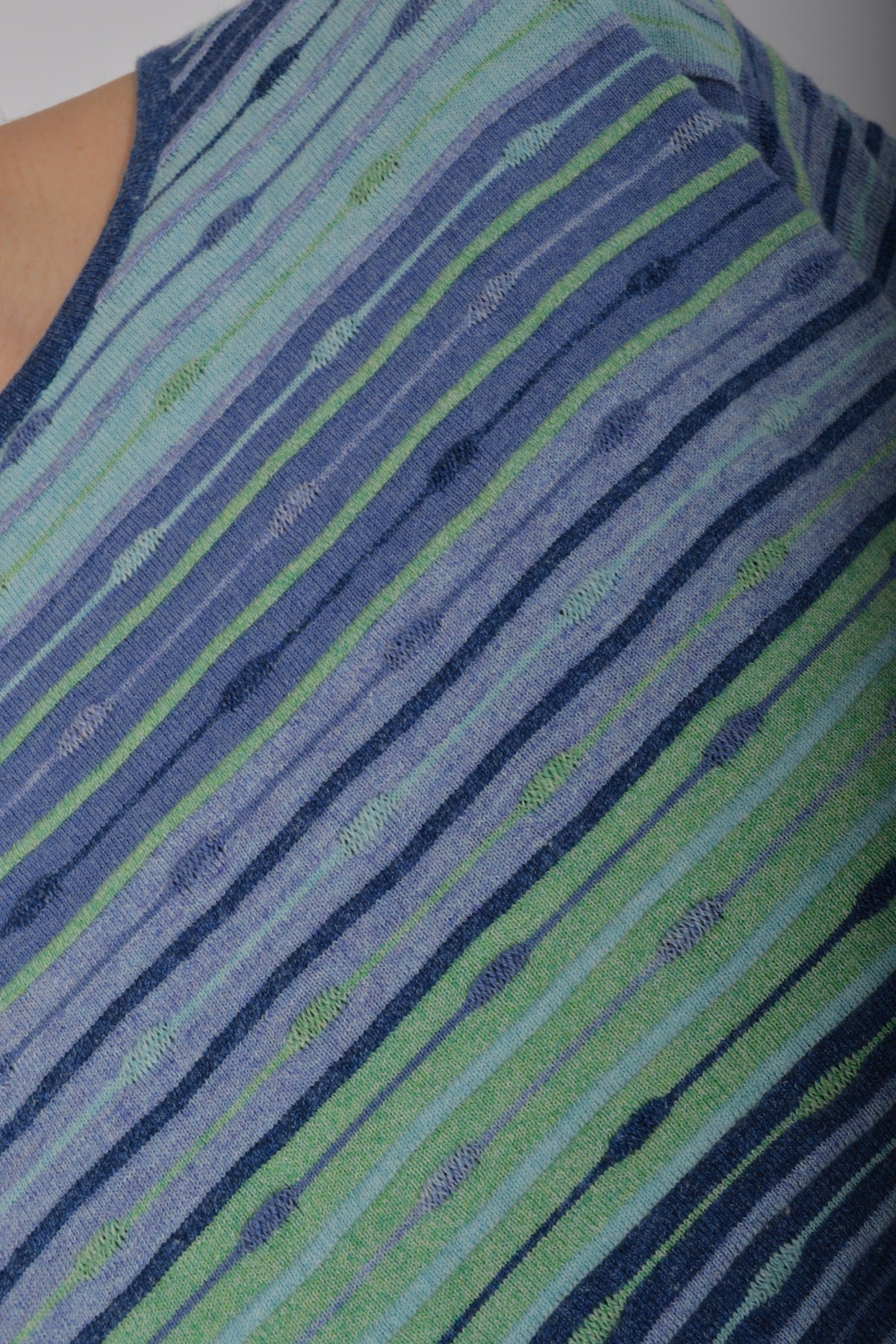 Nature of Knitwear FAY strik, Blue Twist