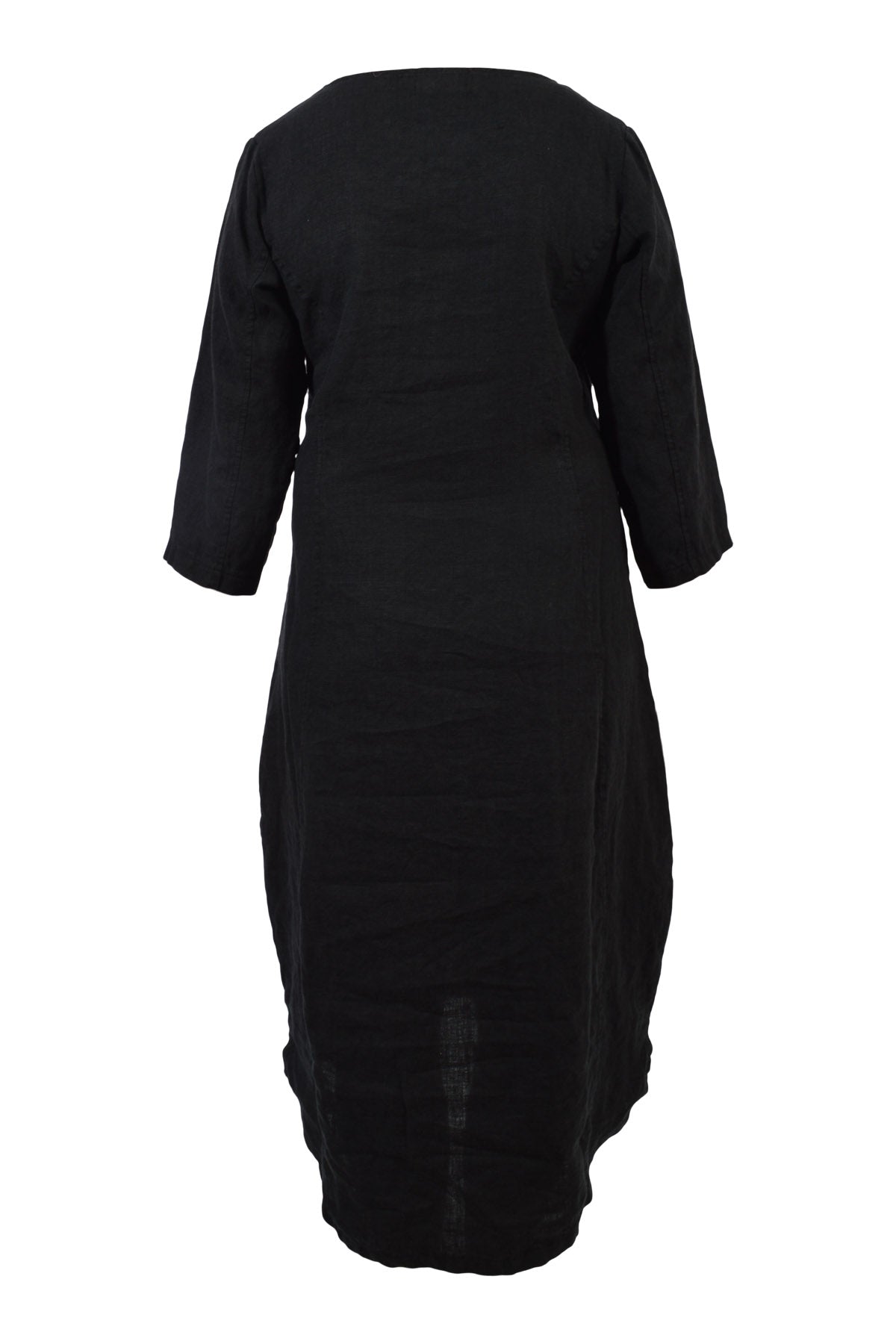 Thing kjole i hør 6940, Black
