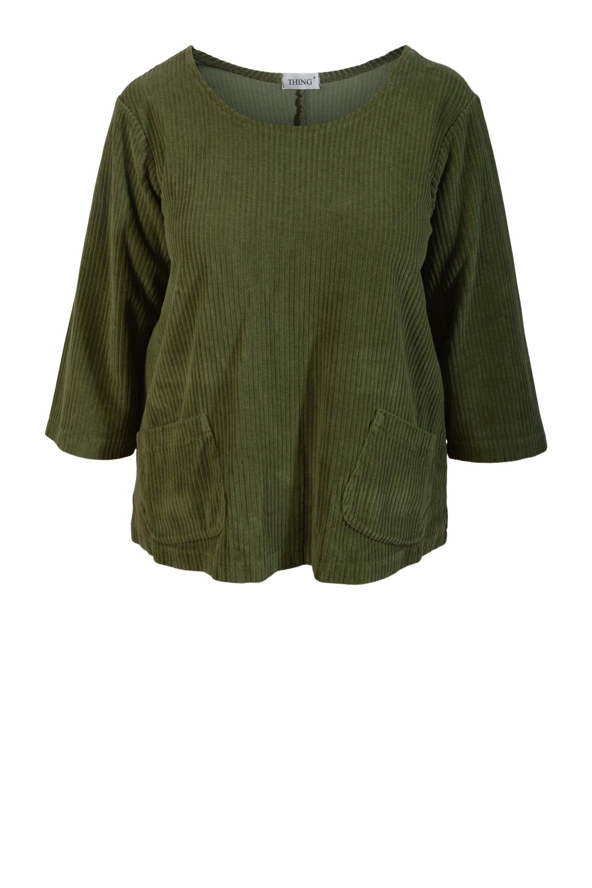 Thing bluse i fløjl 7043, Herb