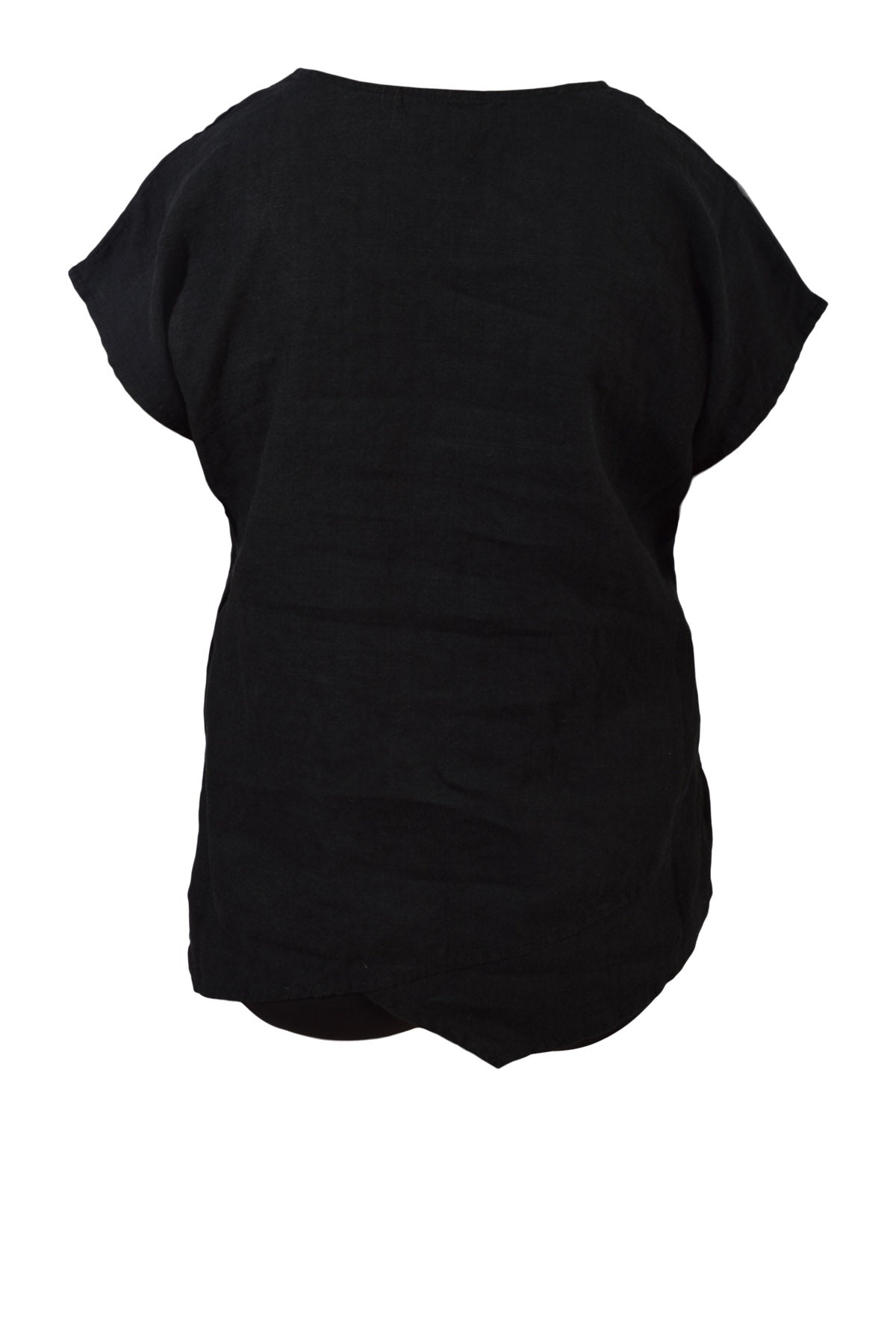 Thing bluse i hør 6935, Black