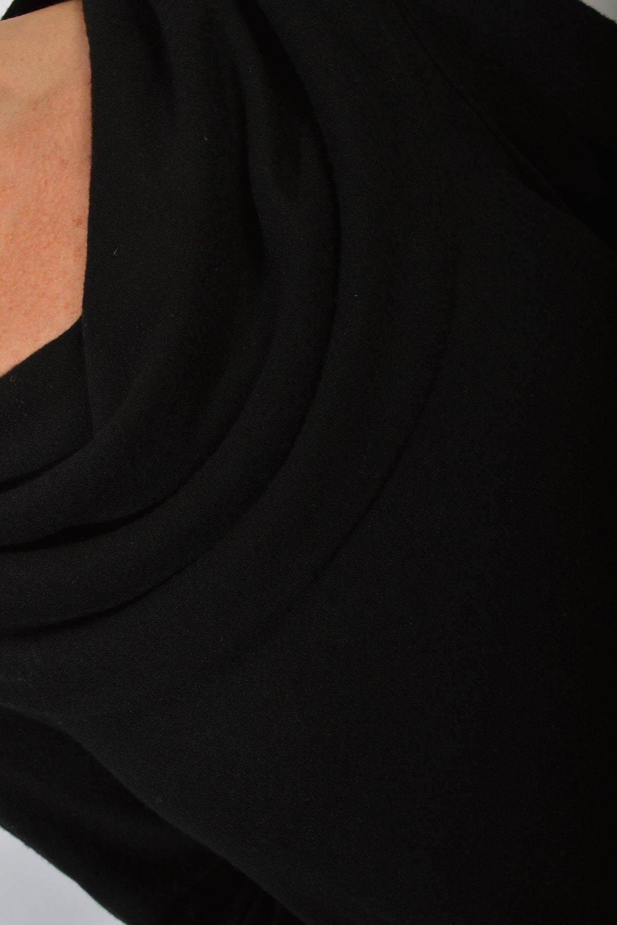 Thing strikbluse 7102, Black