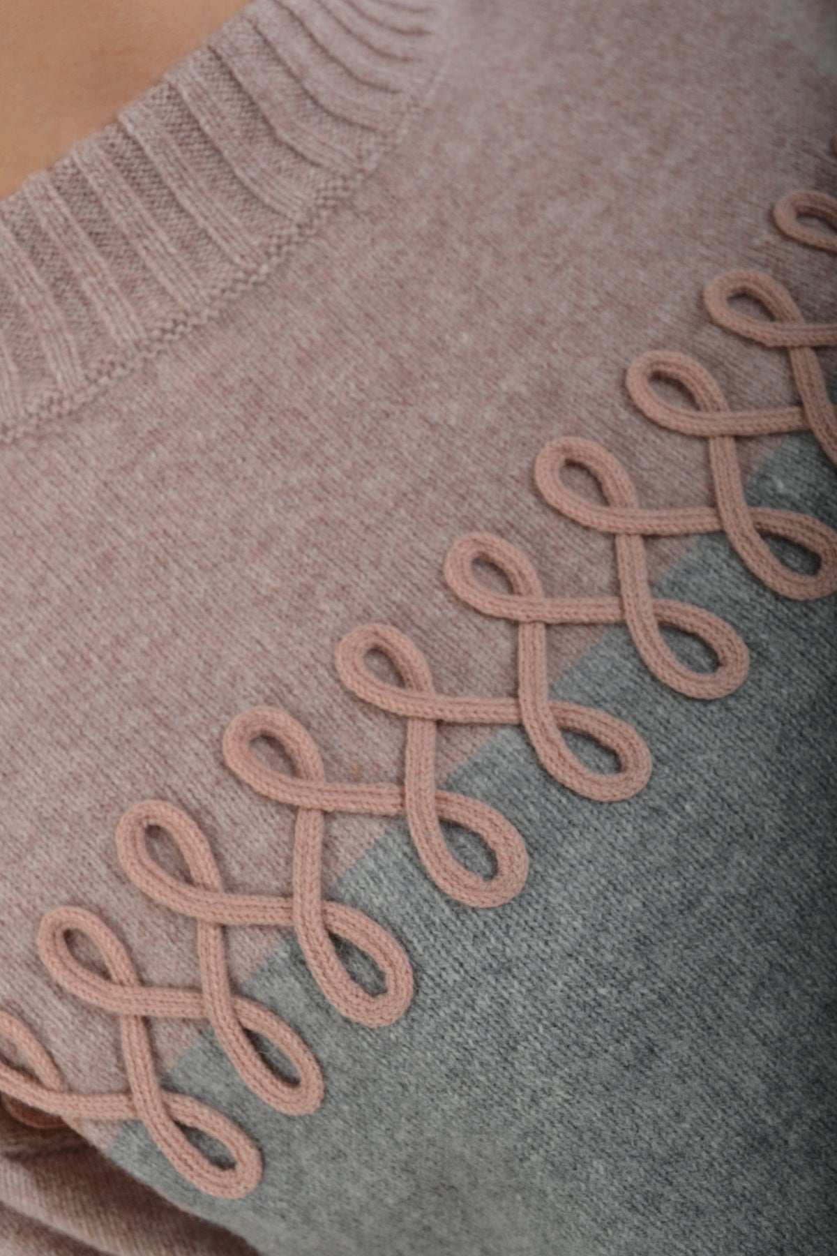 Nature of Knitwear ESA Pullover, Rose