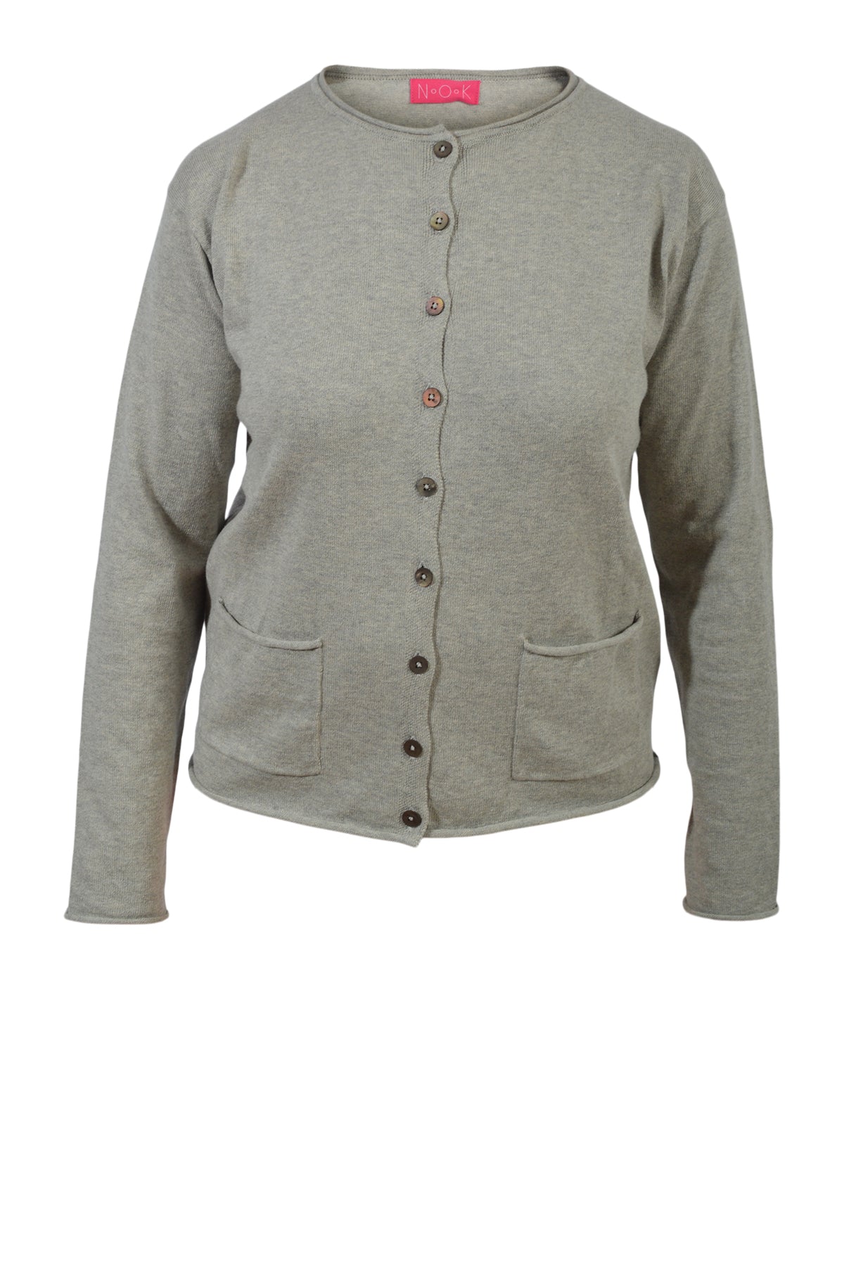 Nature of Knitwear OZ cardigan, Elephant