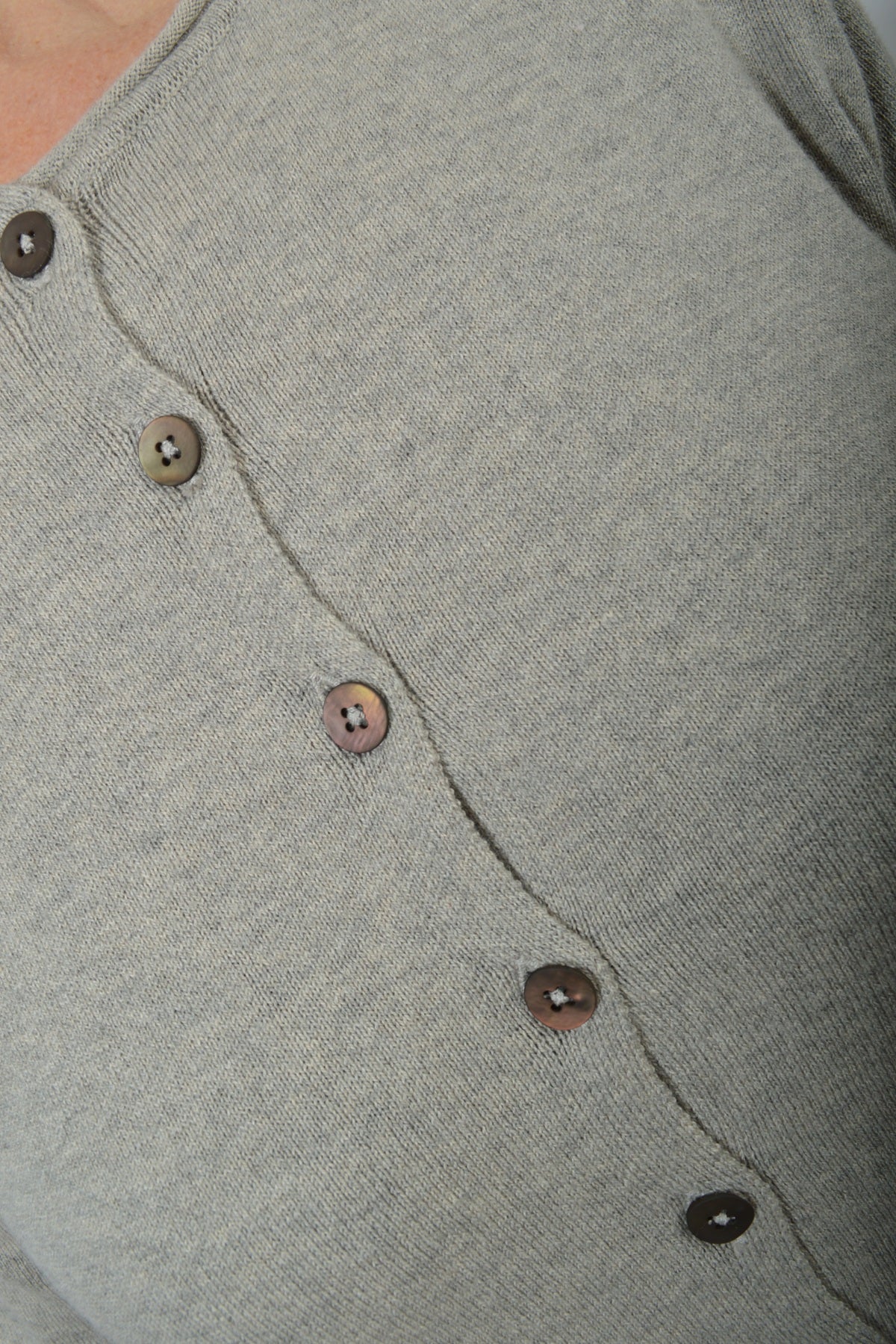 Nature of Knitwear OZ cardigan, Elephant