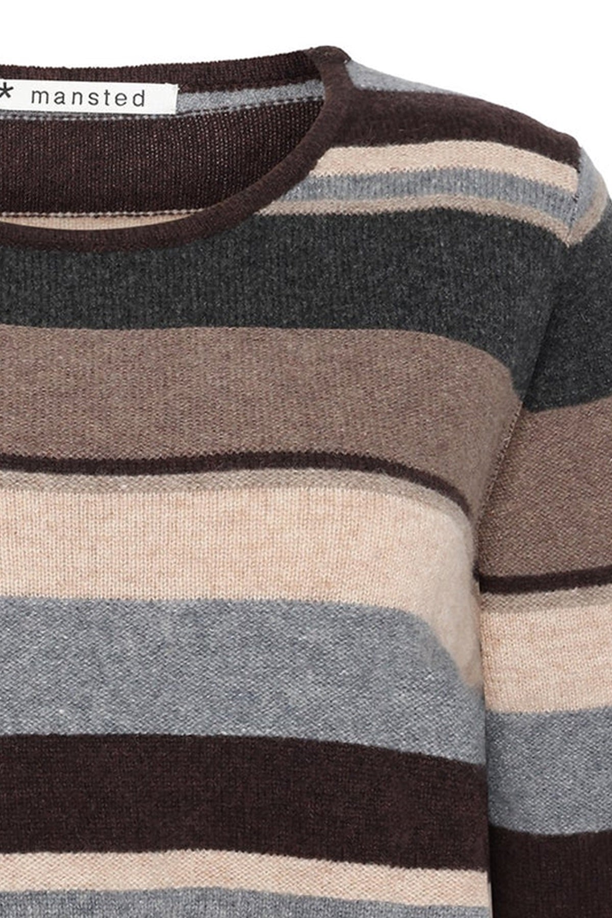 Mansted FABIA strik, dark brown