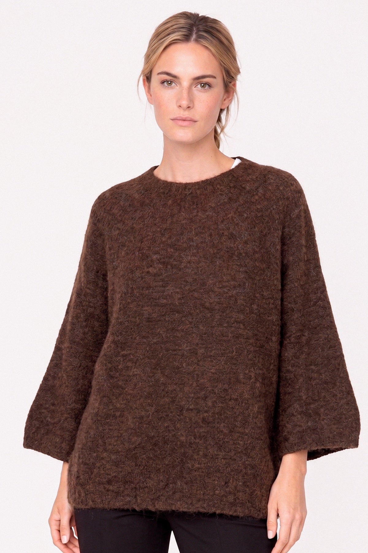Gossia AmeliaGO Sweater, Brown melange