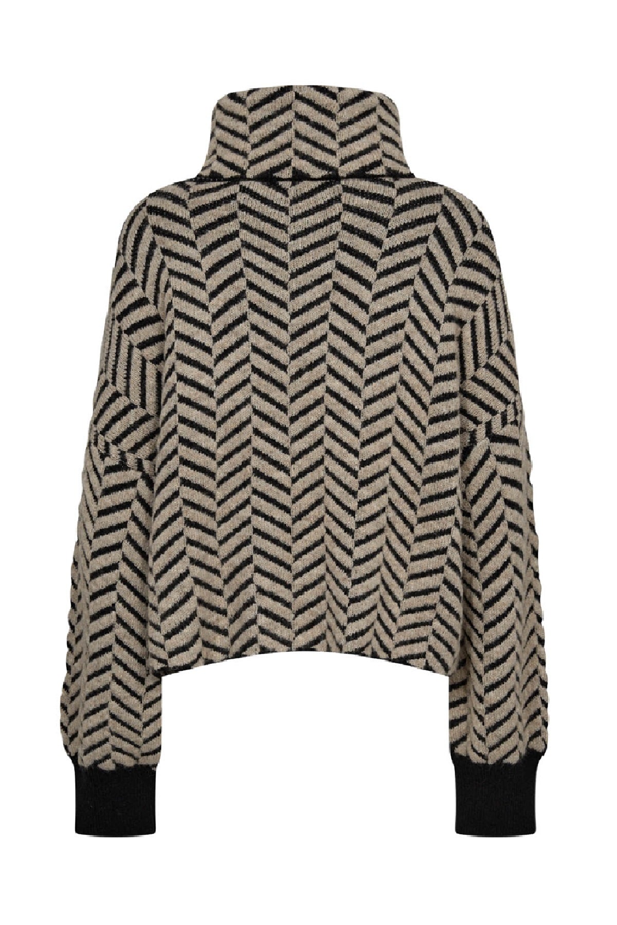 Gossia GinaGO Sweater, Black Beige Mix