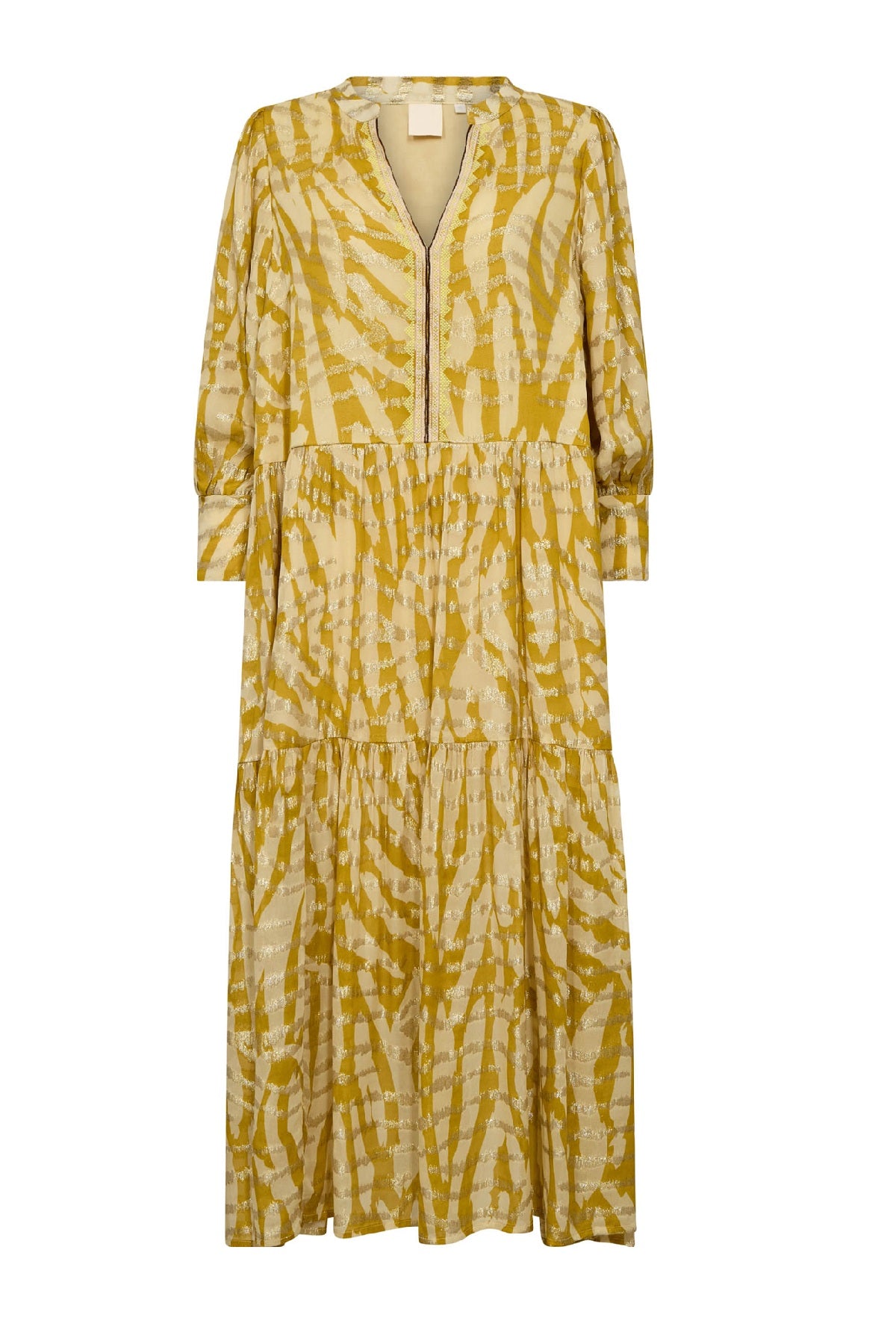 Gossia CloeGO Dress, Yellow Flames