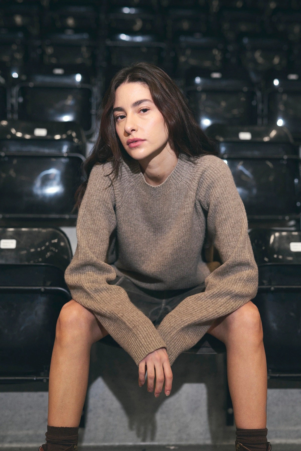 Humble by Sofie PILHBS PULLOVER, Beige melange