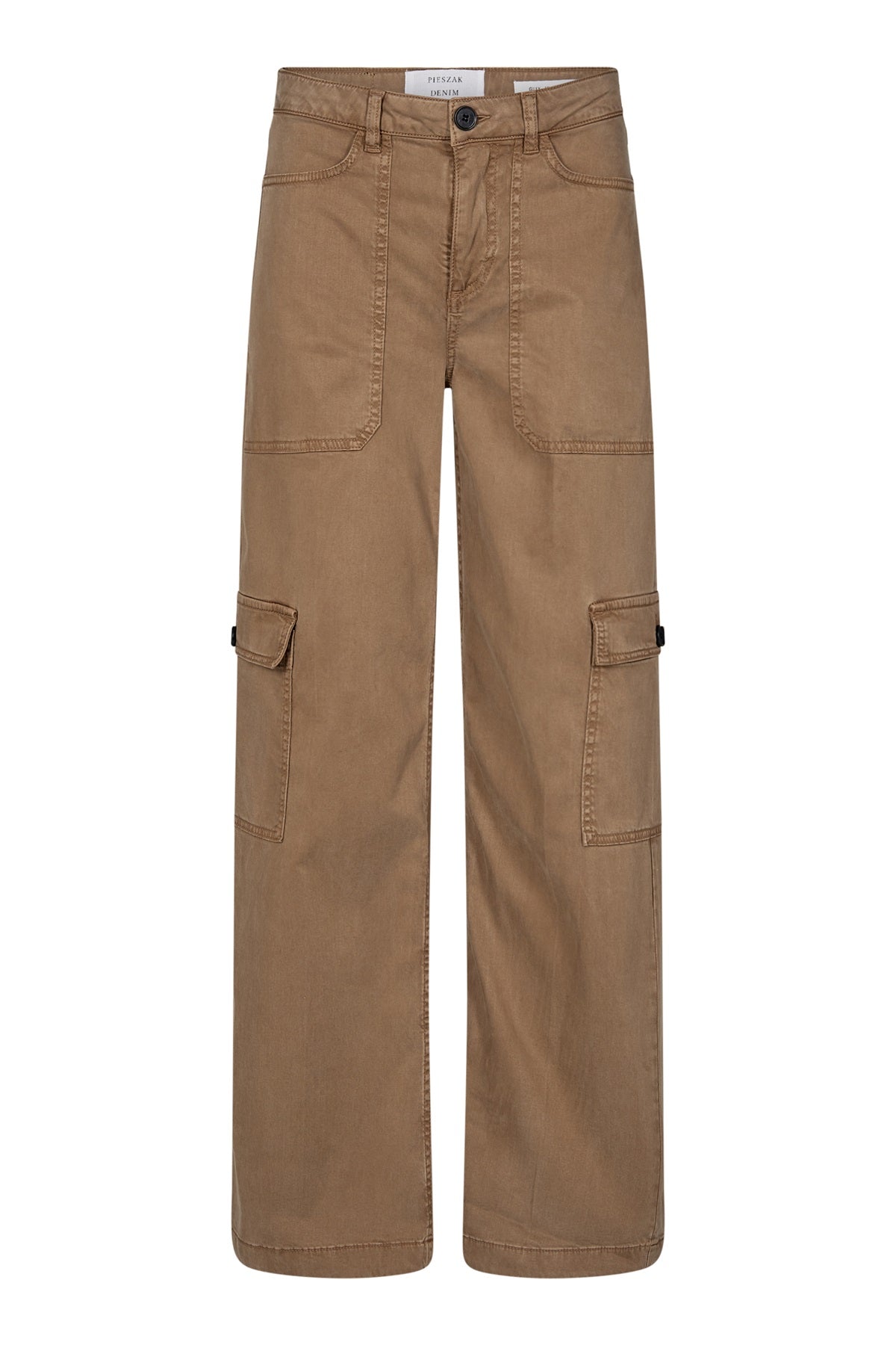 Pieszak Gilly Pocket Pant, Lead Brown