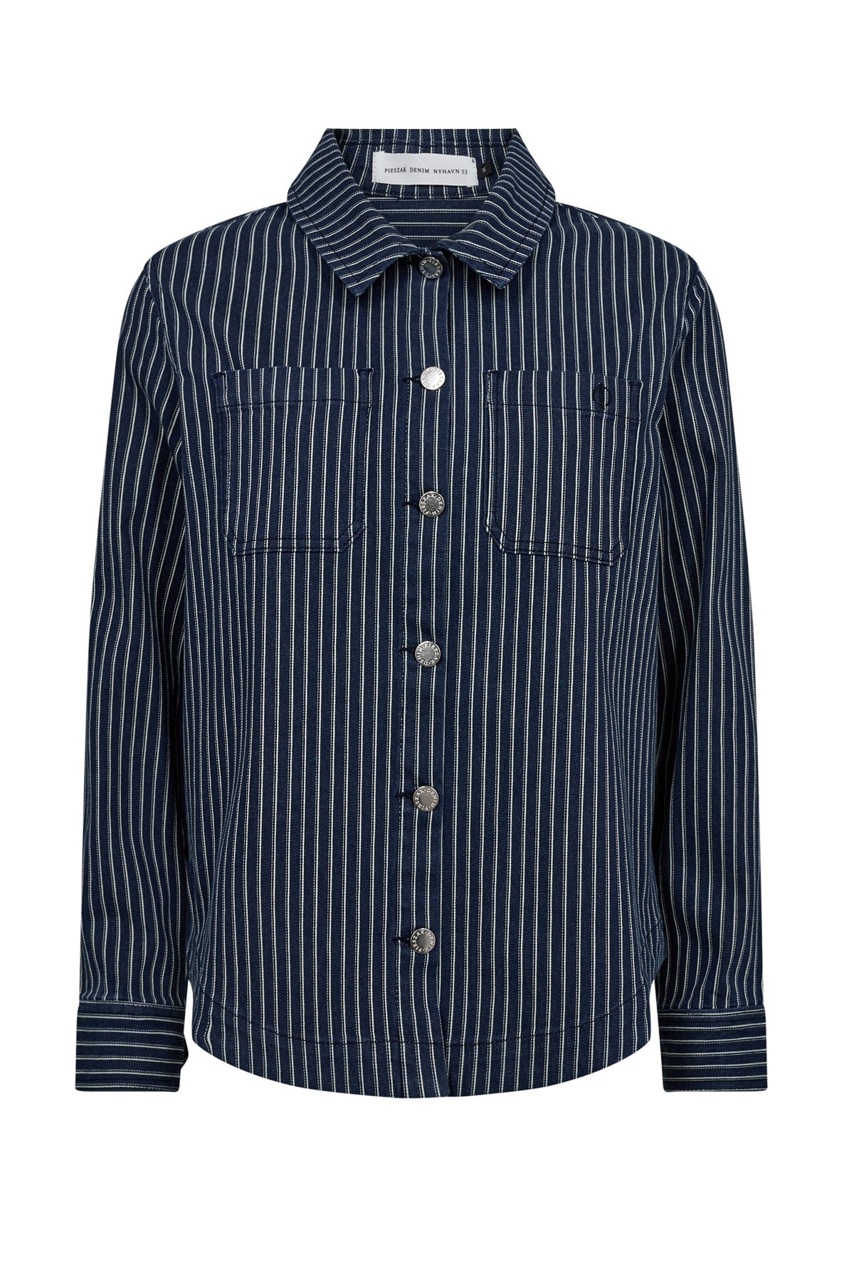 Pieszak Gigi Shirt Rimini Stripe, Denim Blue