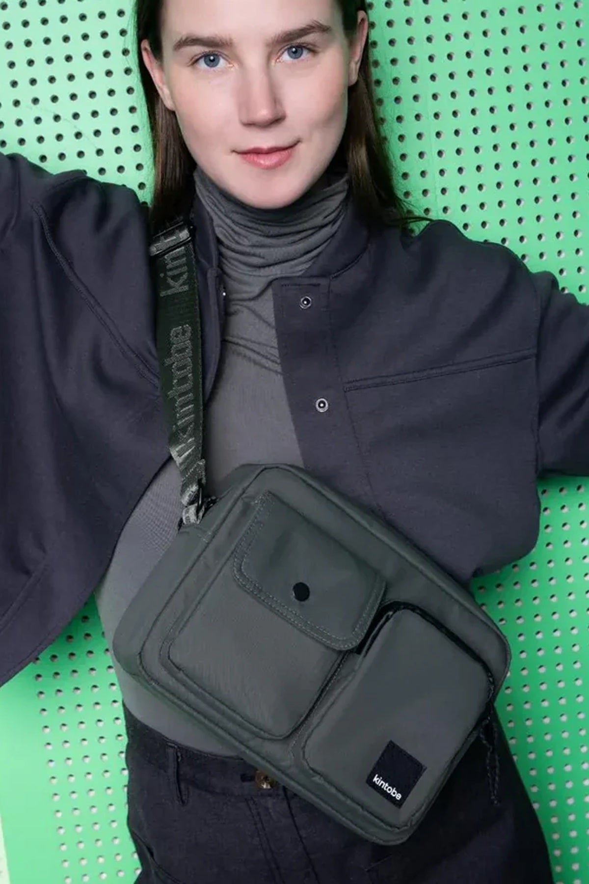 Kintobe MILES Crossbody, Zen Green