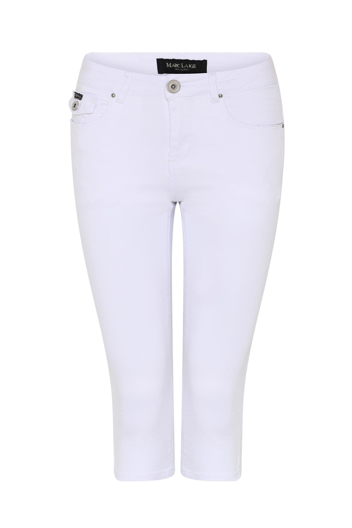 Marc Lauge Maxon Pirat Twill Jeans, White