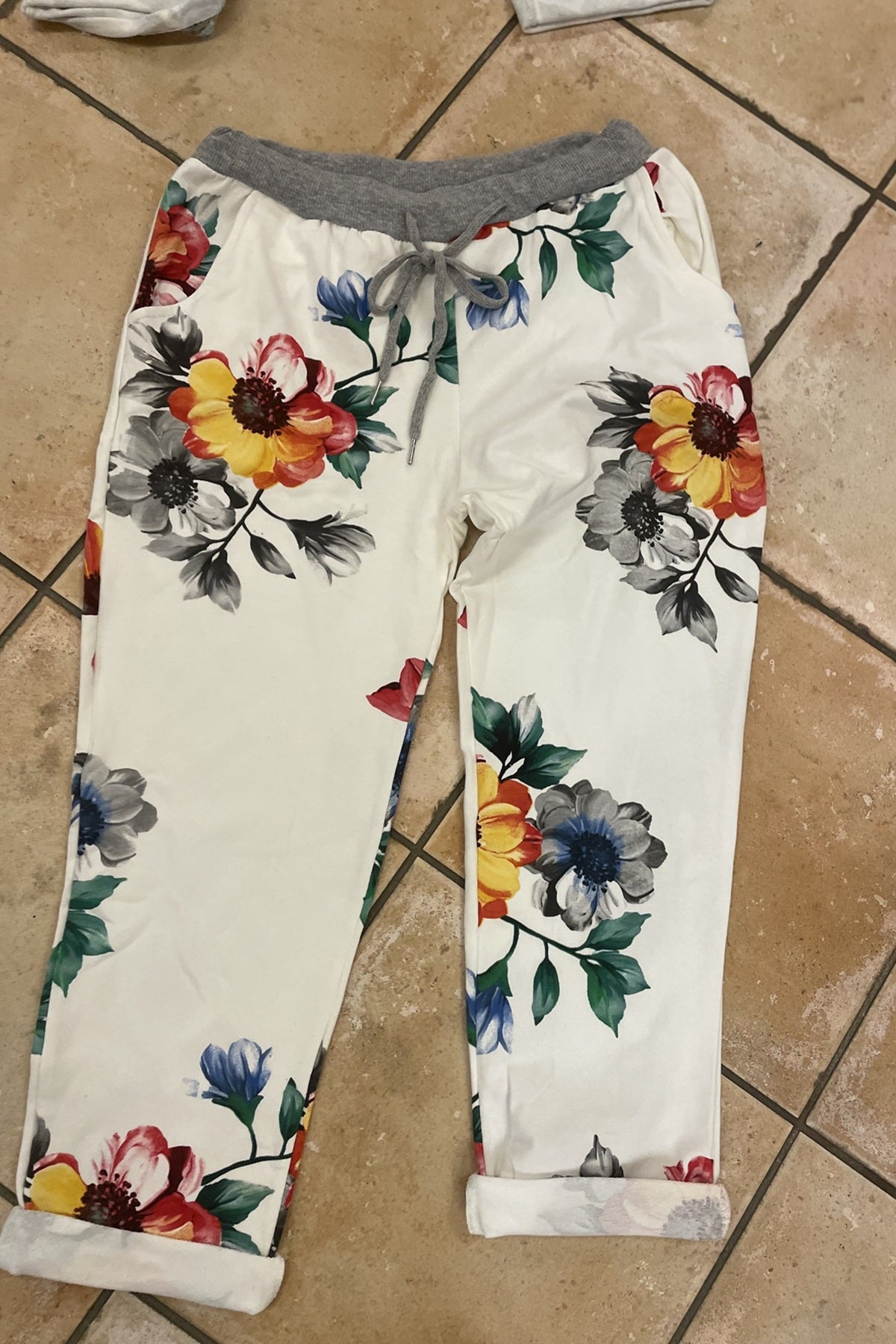 Moondust MAGIC PRINT PANT, WHITE