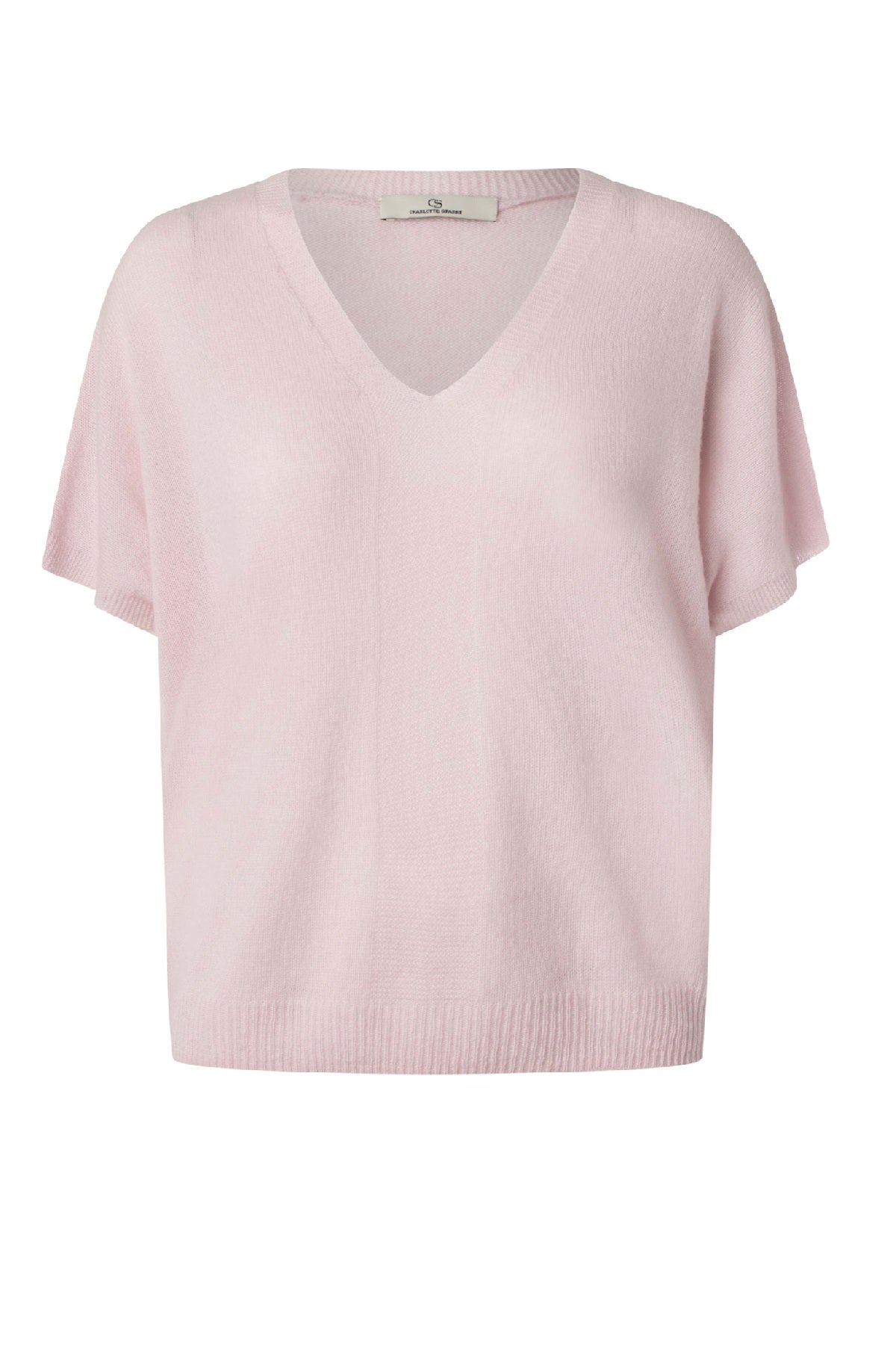 Charlotte Sparre My cashmere top 3384 Solid, Rose