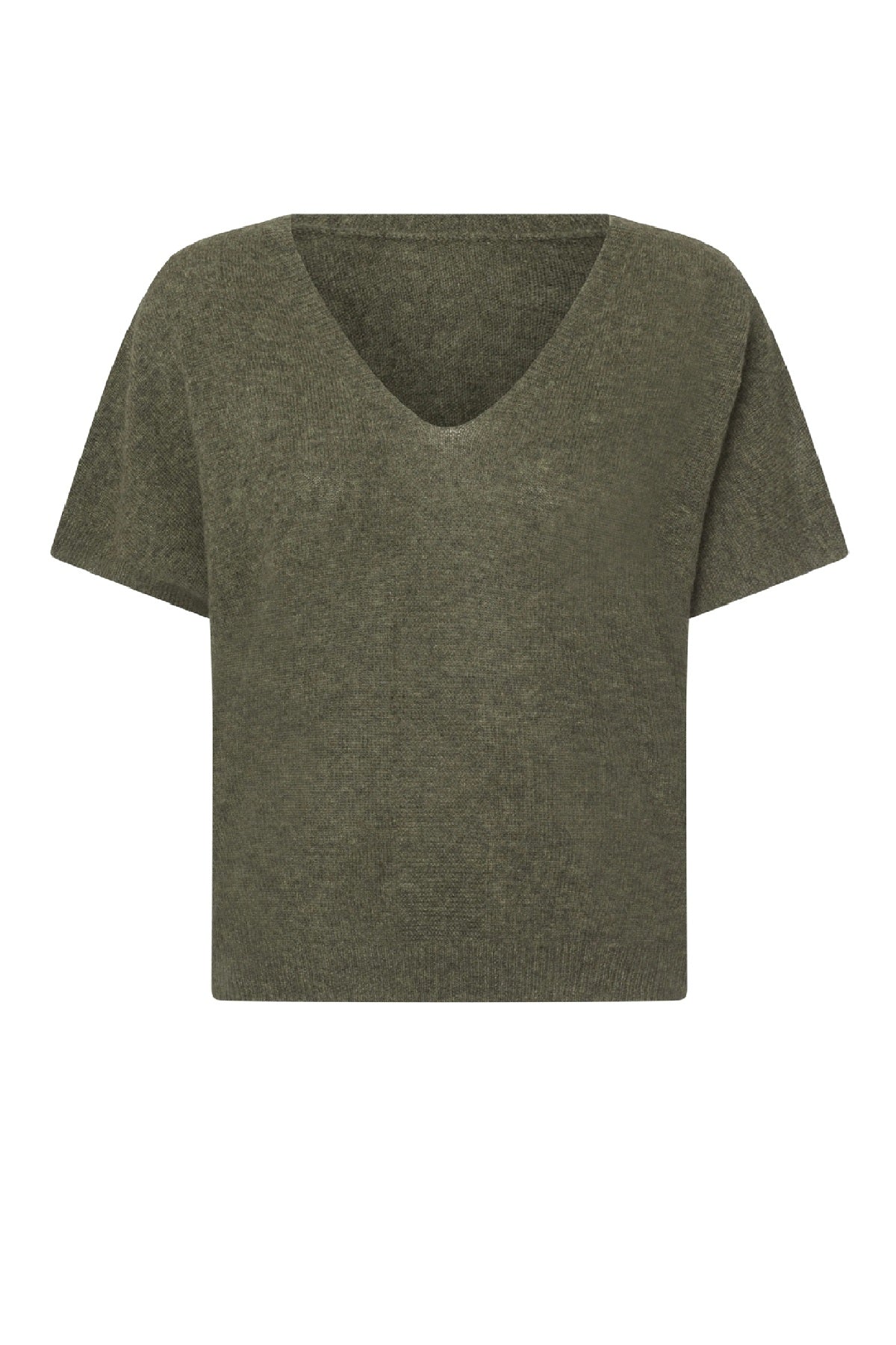 Charlotte Sparre My cashmere top 3491 Solid, Army