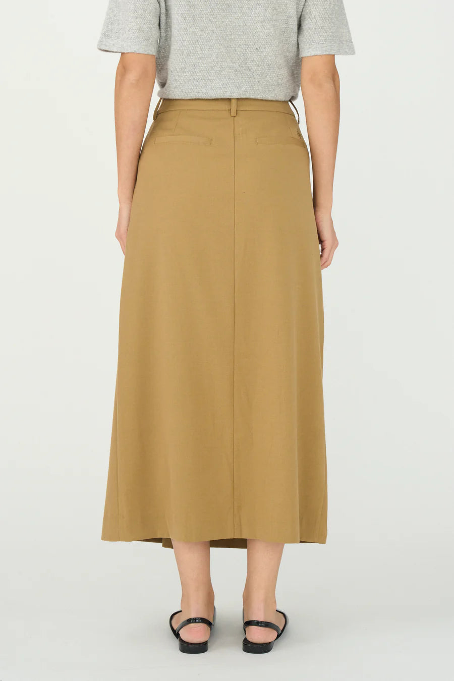 Pieszak PD-Hayden Pleat Skirt, Camel
