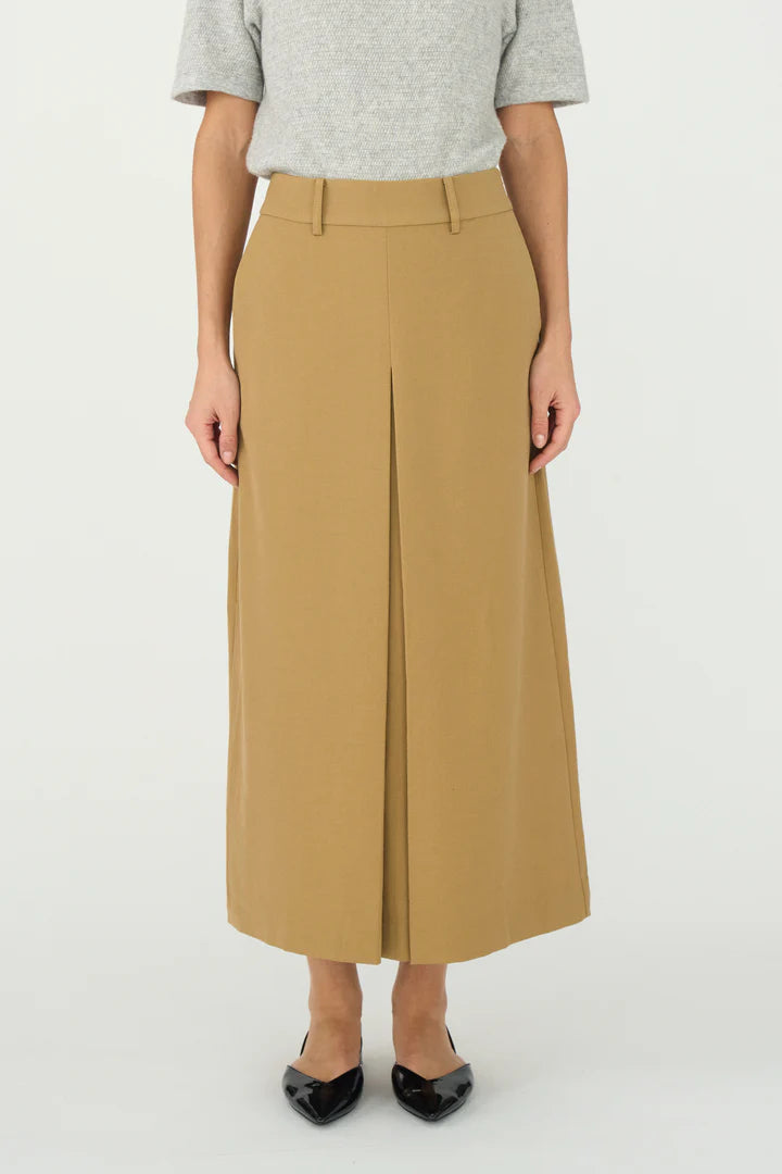 Pieszak PD-Hayden Pleat Skirt, Camel