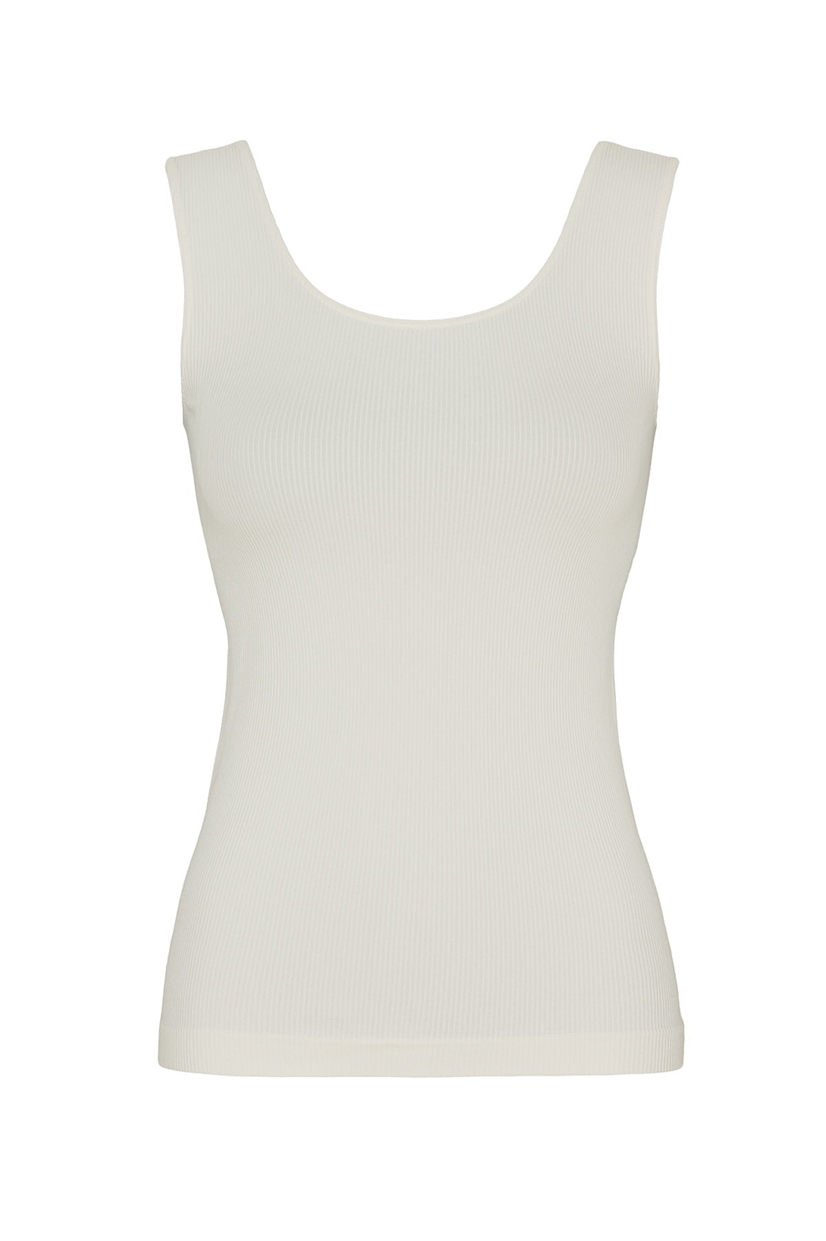 Tim & Simonsen Tulle rib top, Ivory