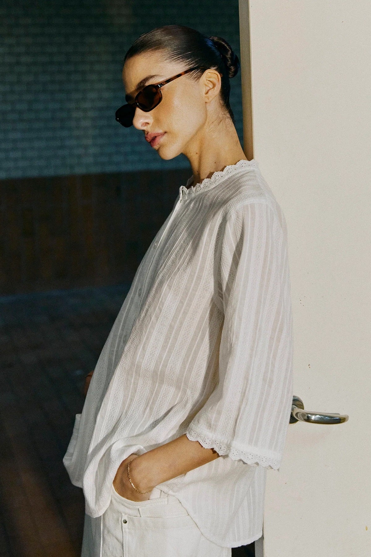 Humble by Sofie ODAHBS SHIRT, Off white