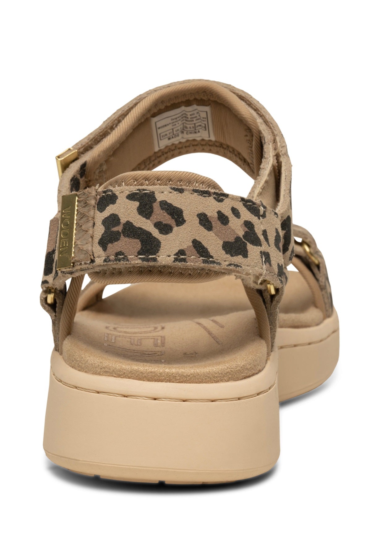 Woden Line Suede, Leopard