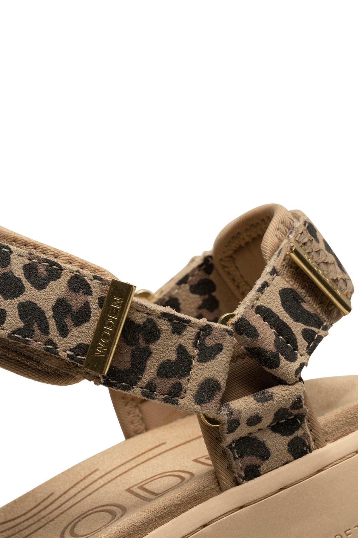 Woden Line Suede, Leopard