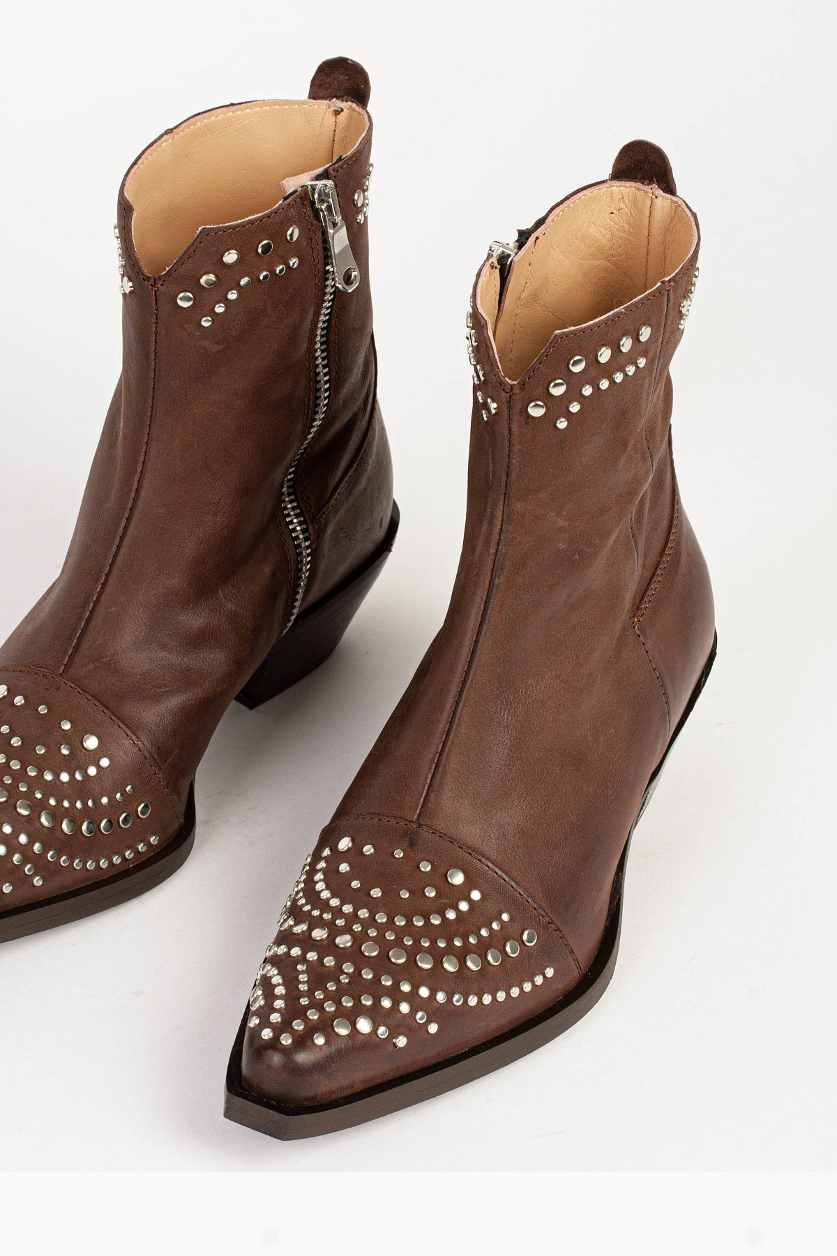 Bukela støvler Alister, Brown w/Silver
